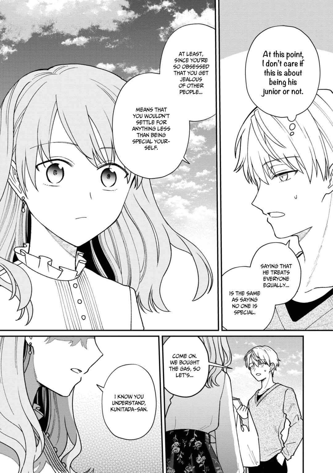 Page 10 Chapter 37 Kuuki ga Yomeru Shinnyuu Shain to Buaisou na Senpai