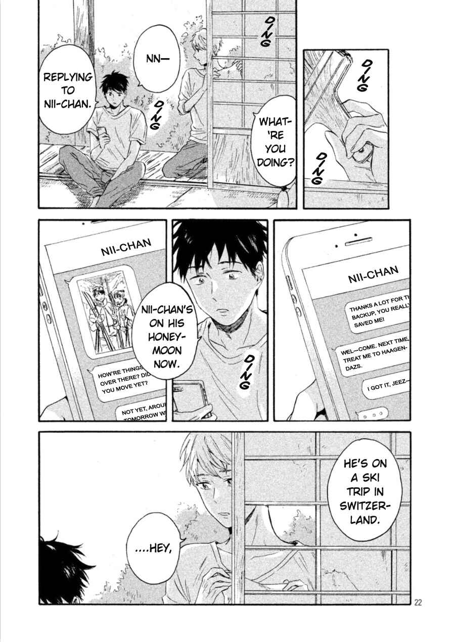 Page 22 Chapter 4 Bokura wo Hedateru Ao to Shiro