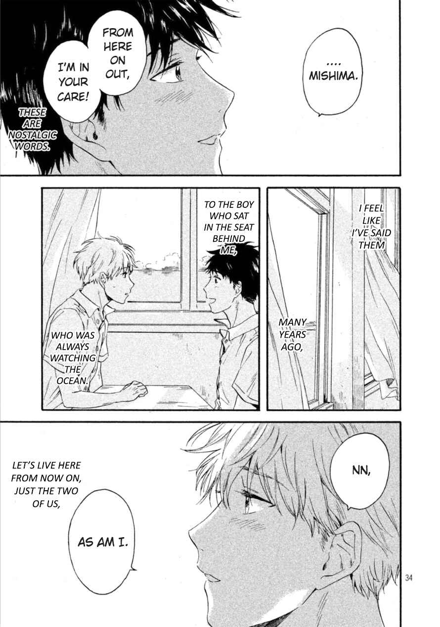 Page 34 Chapter 4 Bokura wo Hedateru Ao to Shiro