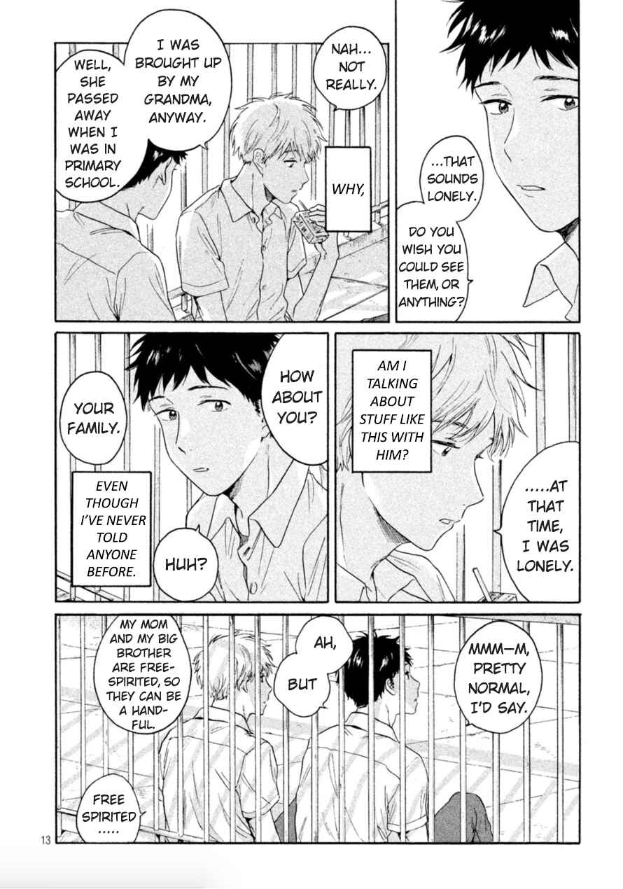 Page 13 Chapter 5 Bokura wo Hedateru Ao to Shiro