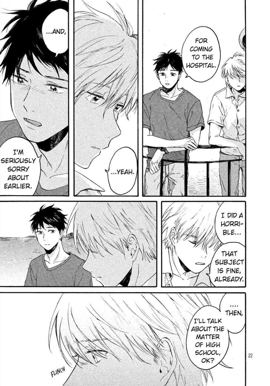 Page 22 Chapter 3 Bokura wo Hedateru Ao to Shiro