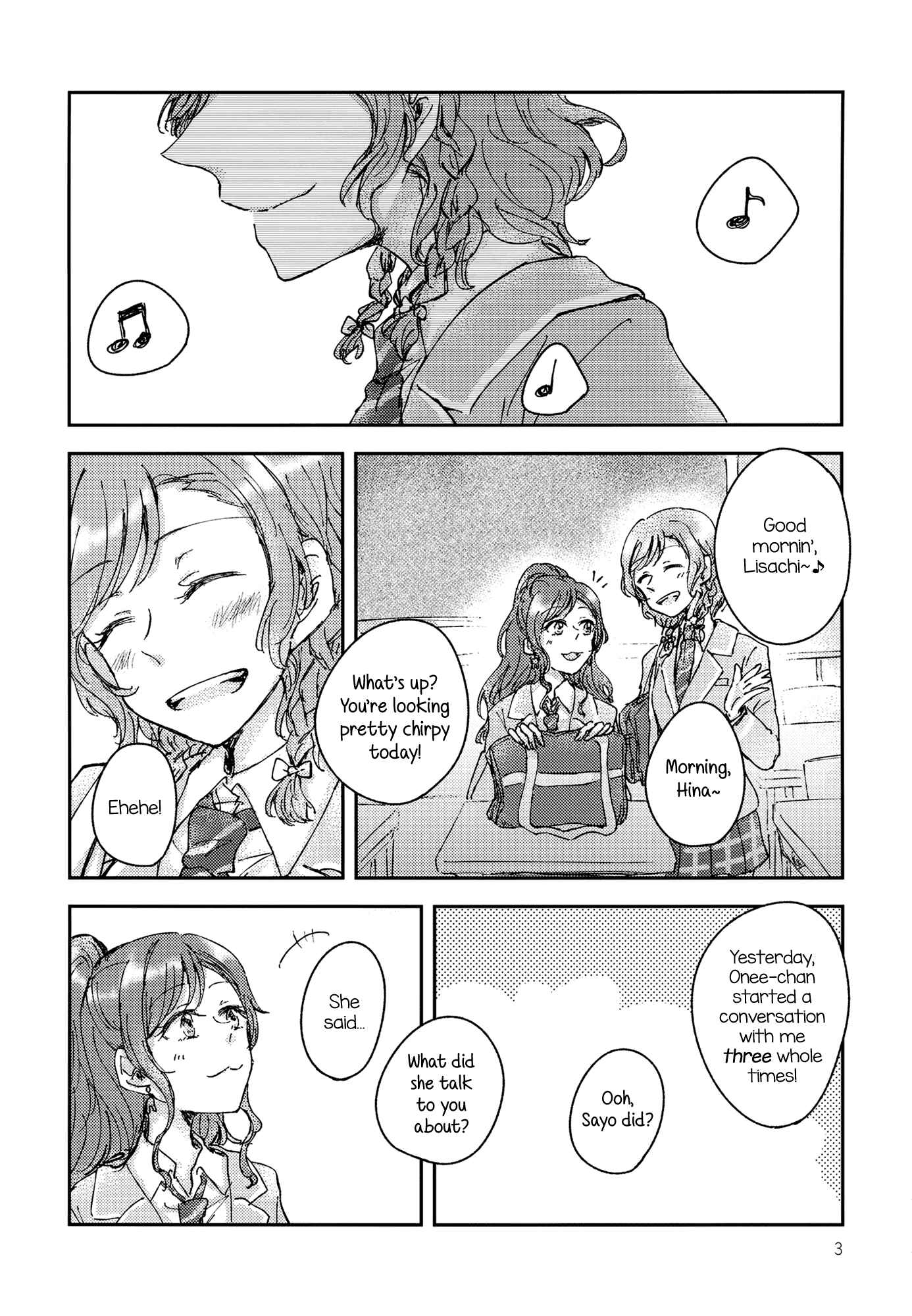 Page 3 Chapter Unknown_ec93 BanG Dream! - Chiral  (Doujinshi)