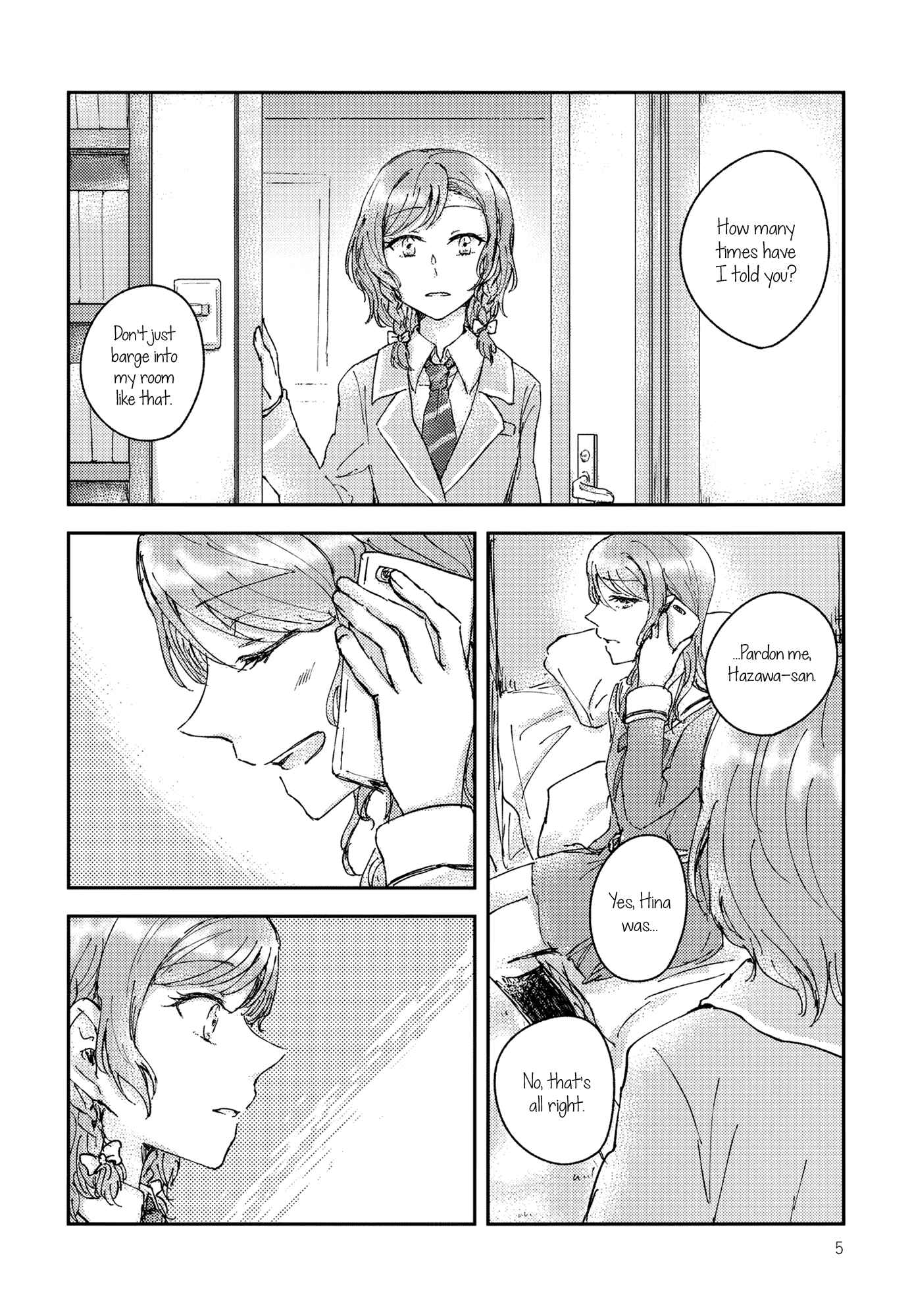 Page 5 Chapter Unknown_ec93 BanG Dream! - Chiral  (Doujinshi)