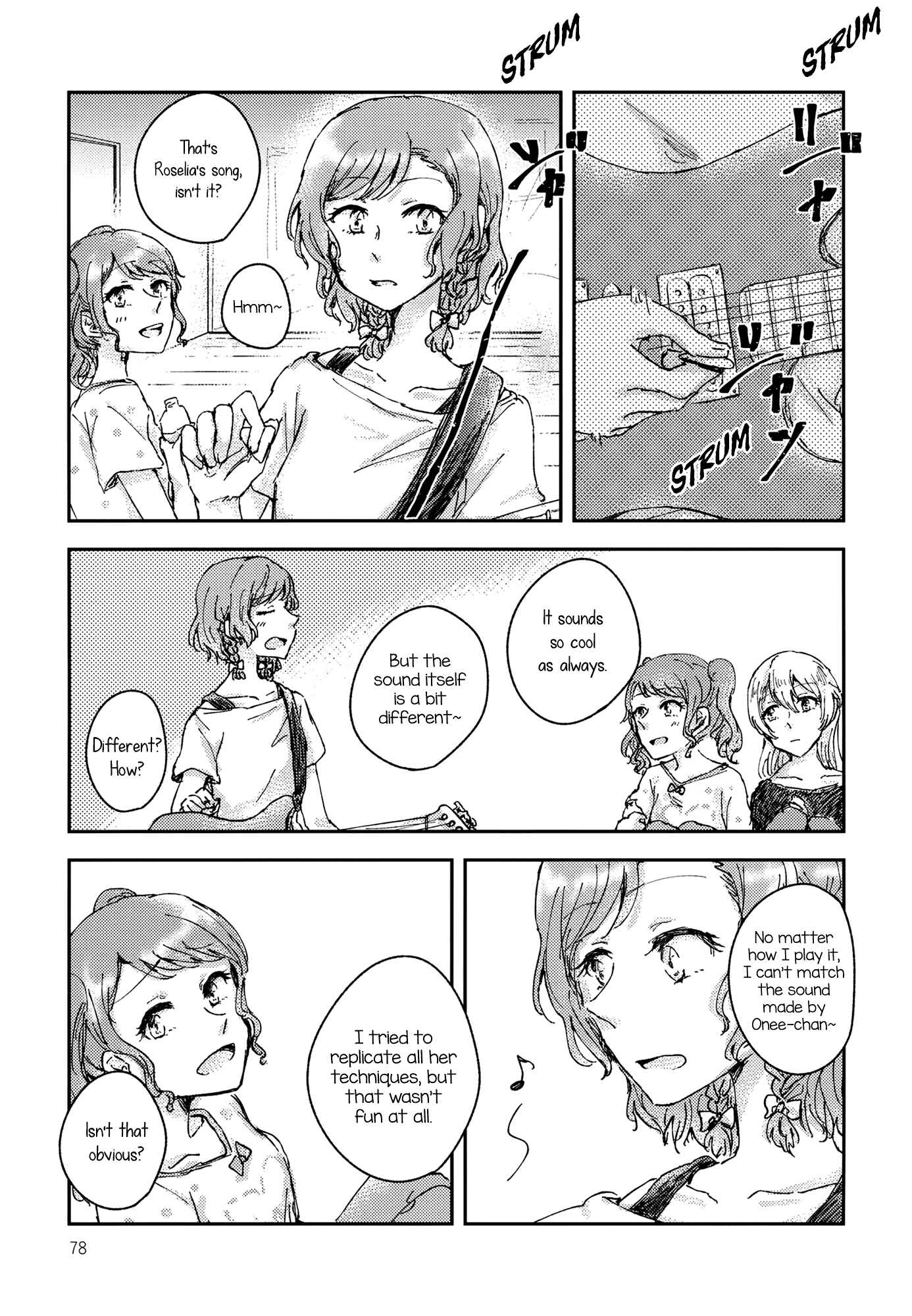 Page 78 Chapter Unknown_ec93 BanG Dream! - Chiral  (Doujinshi)