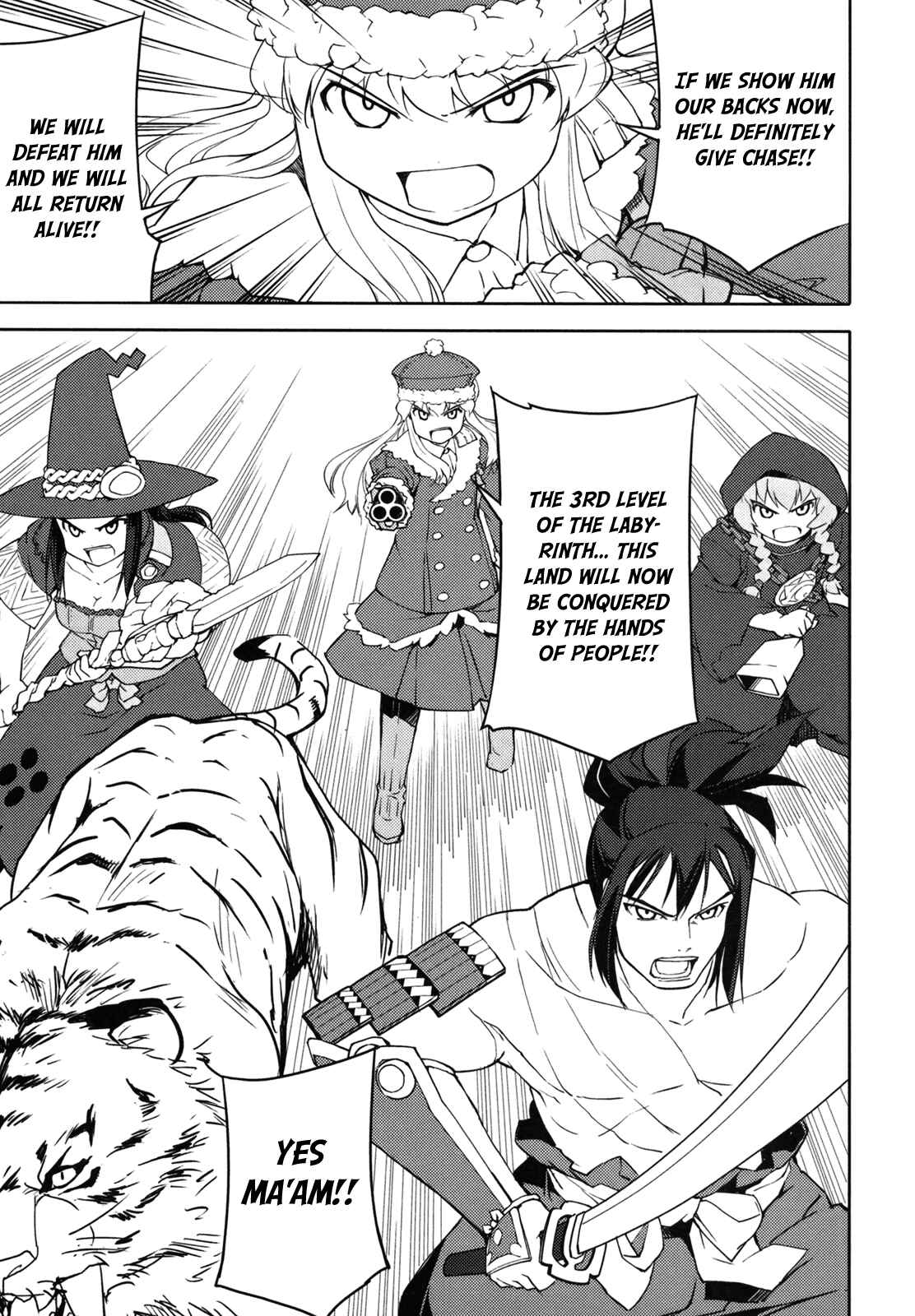 Page 37 Chapter 12 Etrian Odyssey II - The Snowflake Girl