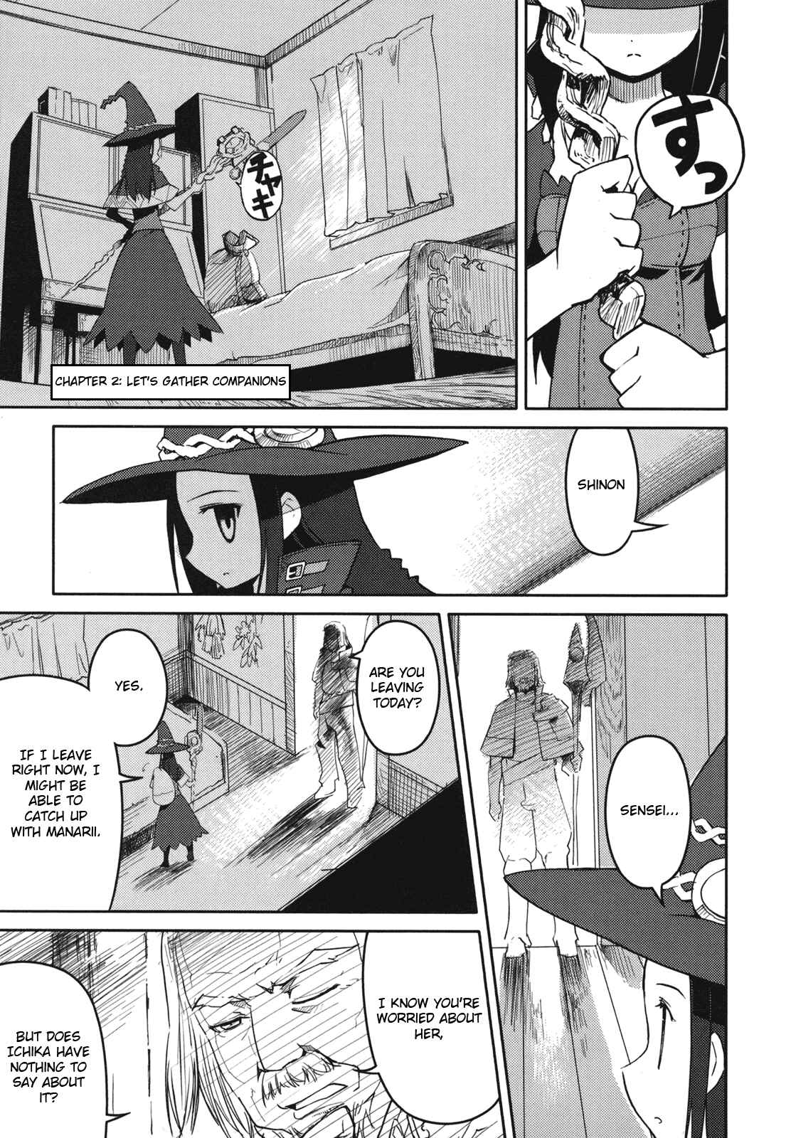 Page 1 Chapter 2 Etrian Odyssey II - The Snowflake Girl