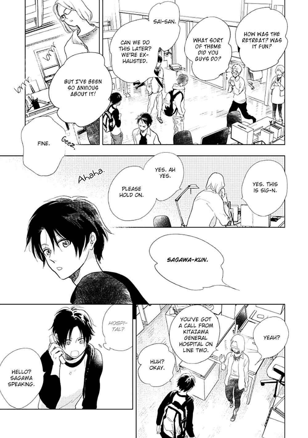 Page 36 Chapter 16 Hidamari ga Kikoeru