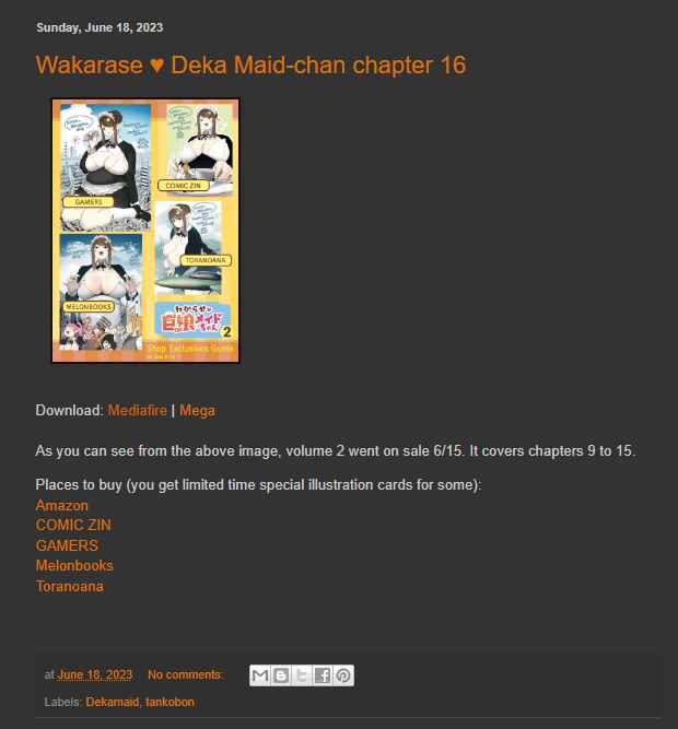 Page 14 Chapter 16 Wakarase ♥ Dekamaid-chan