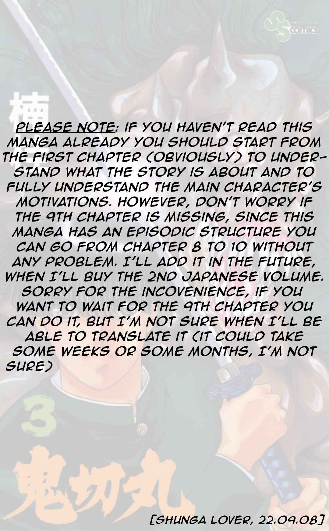 Page 3 Chapter 10 Onikirimaru