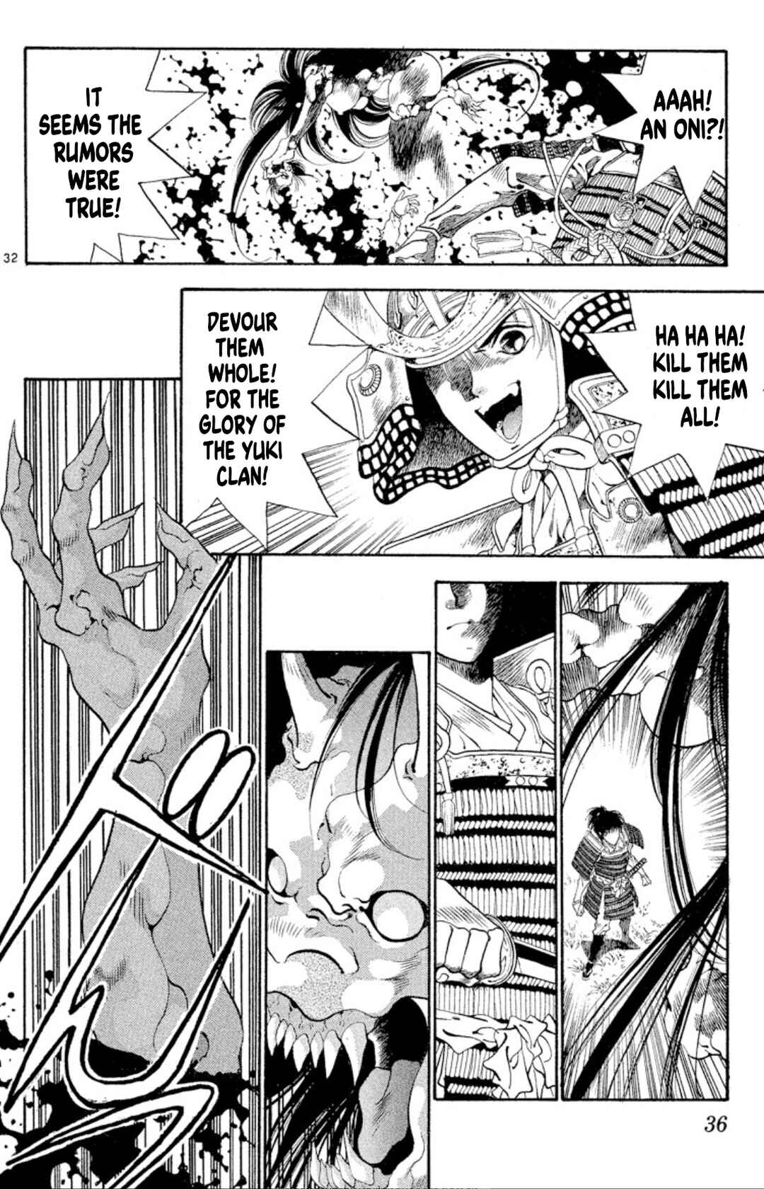 Page 34 Chapter 50 Onikirimaru