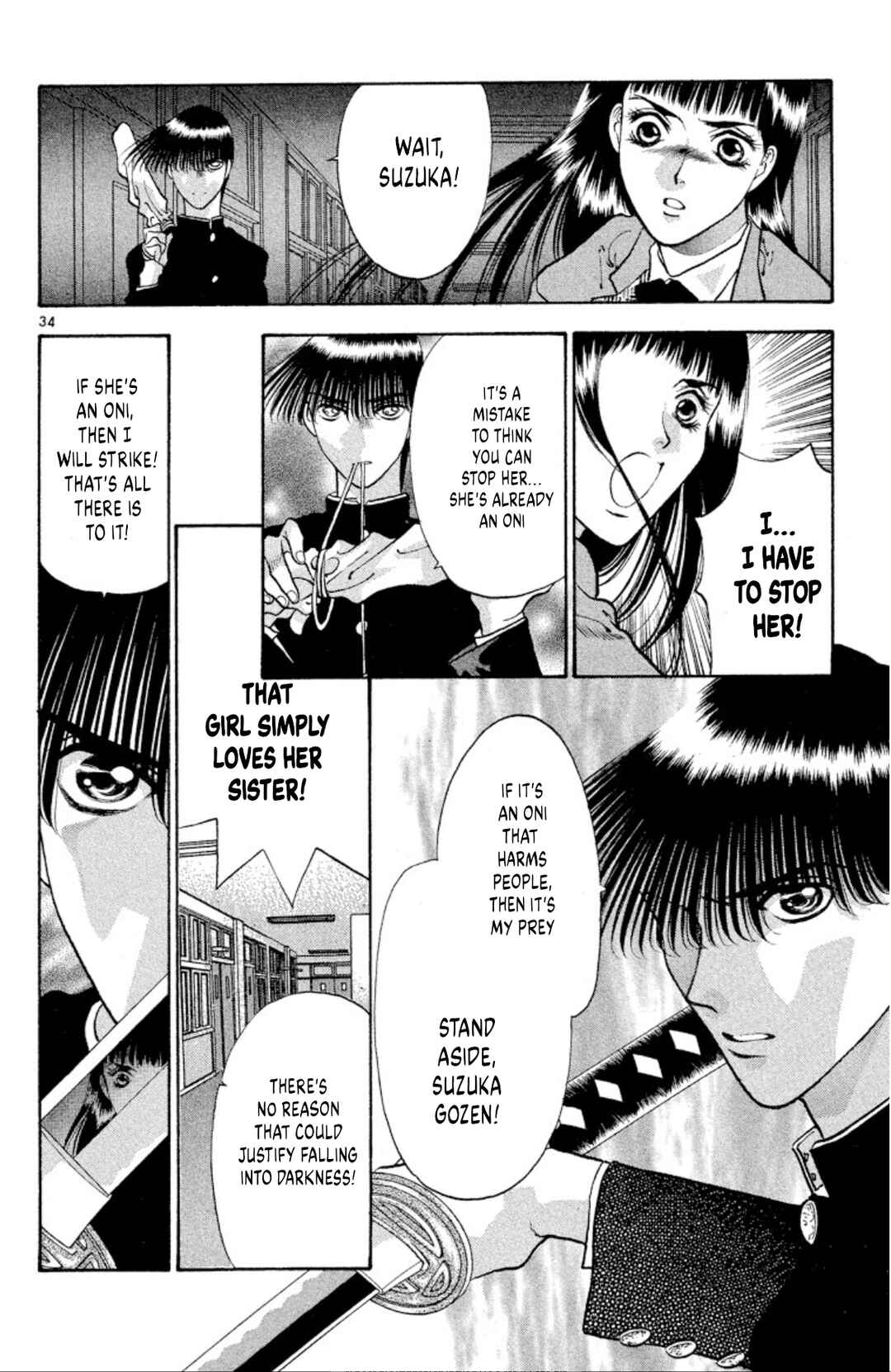 Page 34 Chapter 76 Onikirimaru