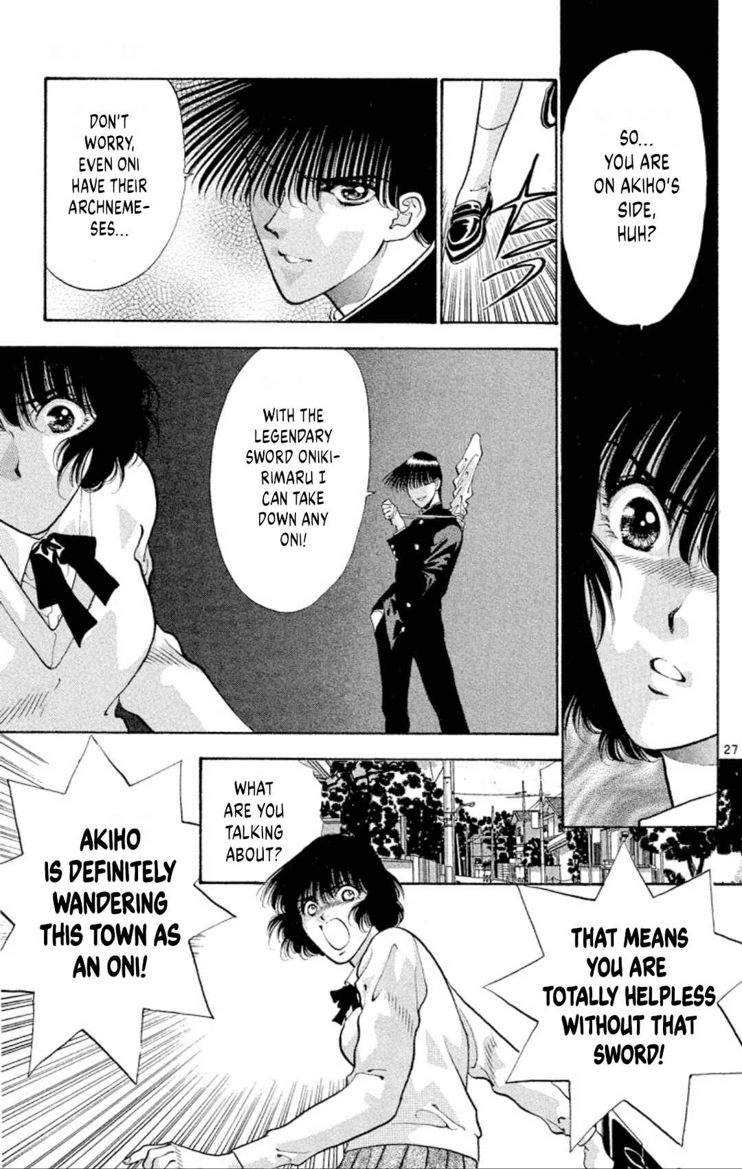 Page 27 Chapter 68 Onikirimaru