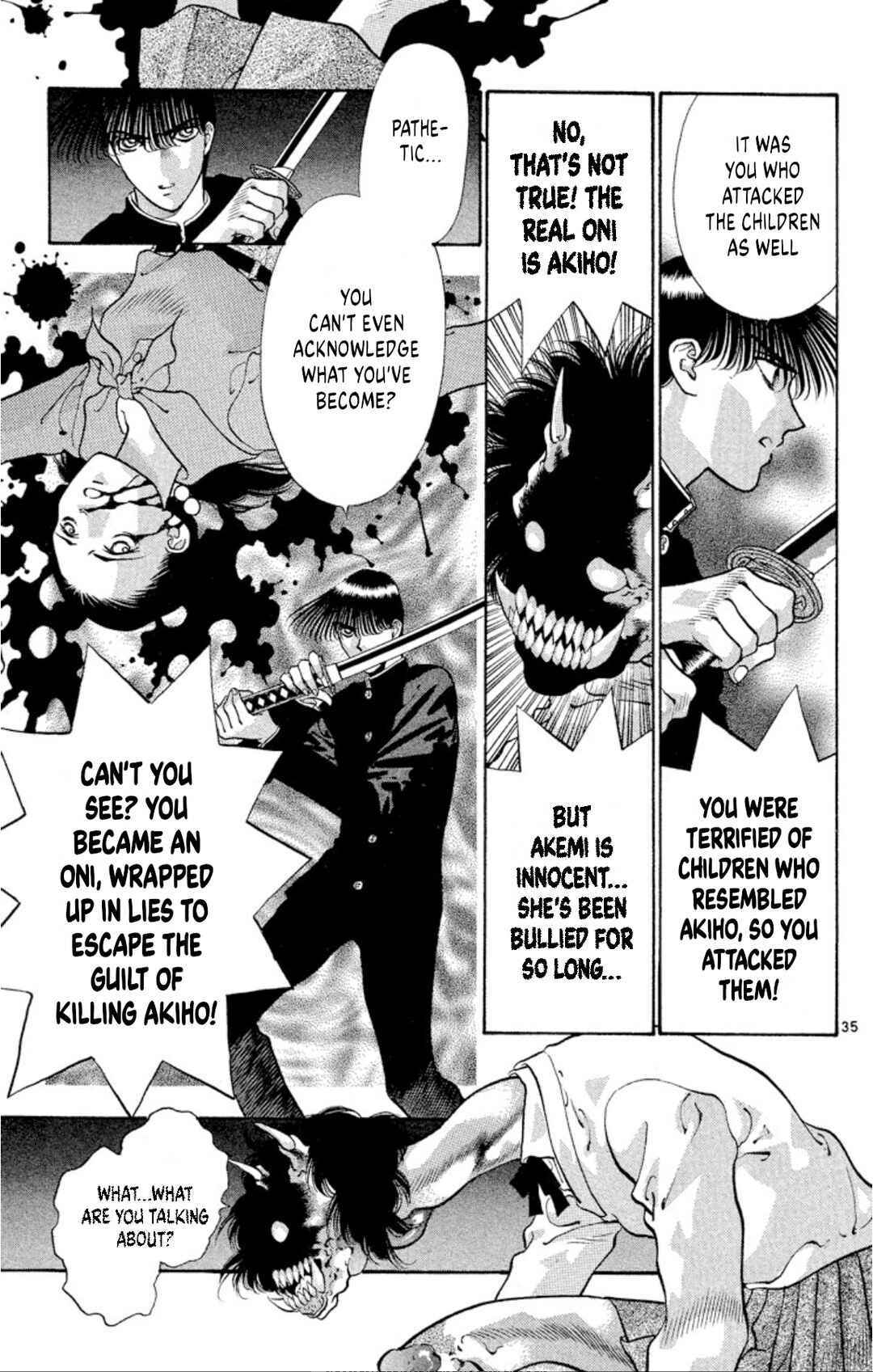 Page 35 Chapter 68 Onikirimaru
