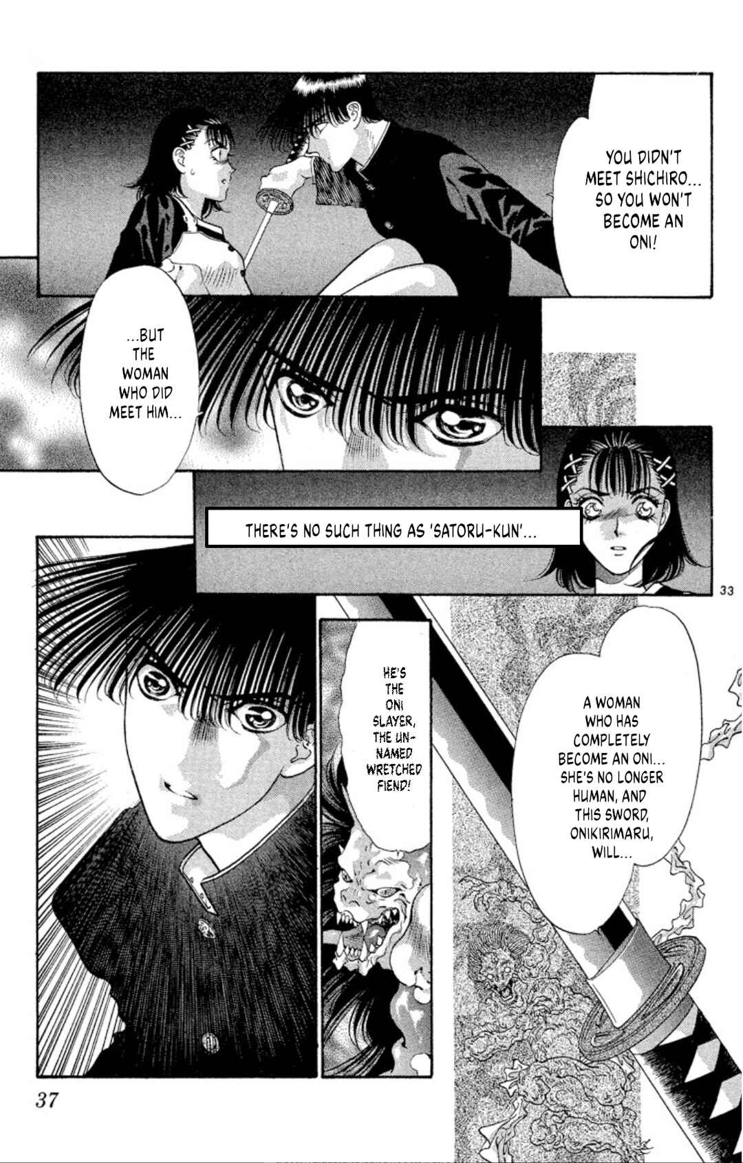 Page 35 Chapter 62 Onikirimaru
