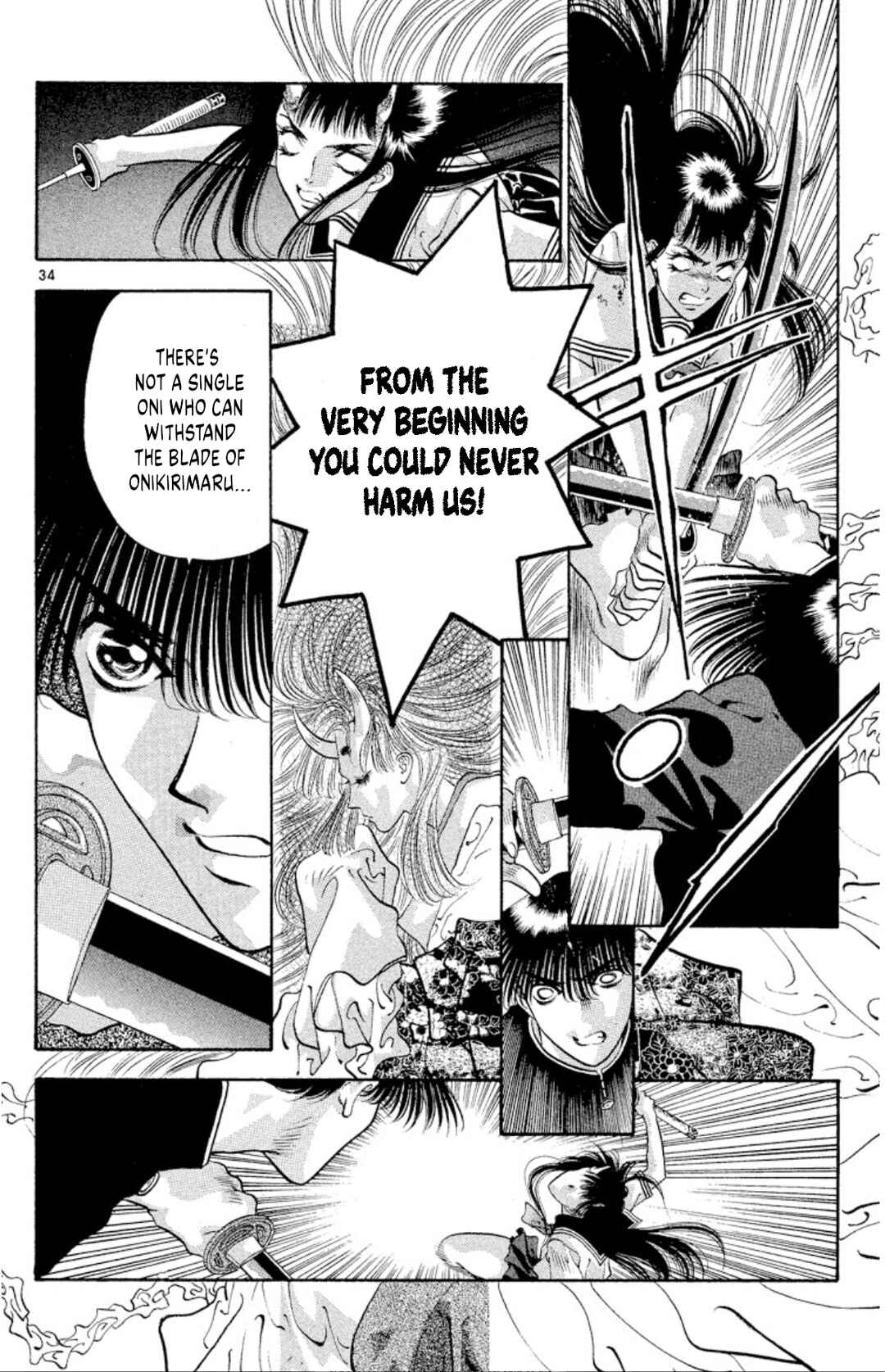 Page 34 Chapter 71 Onikirimaru