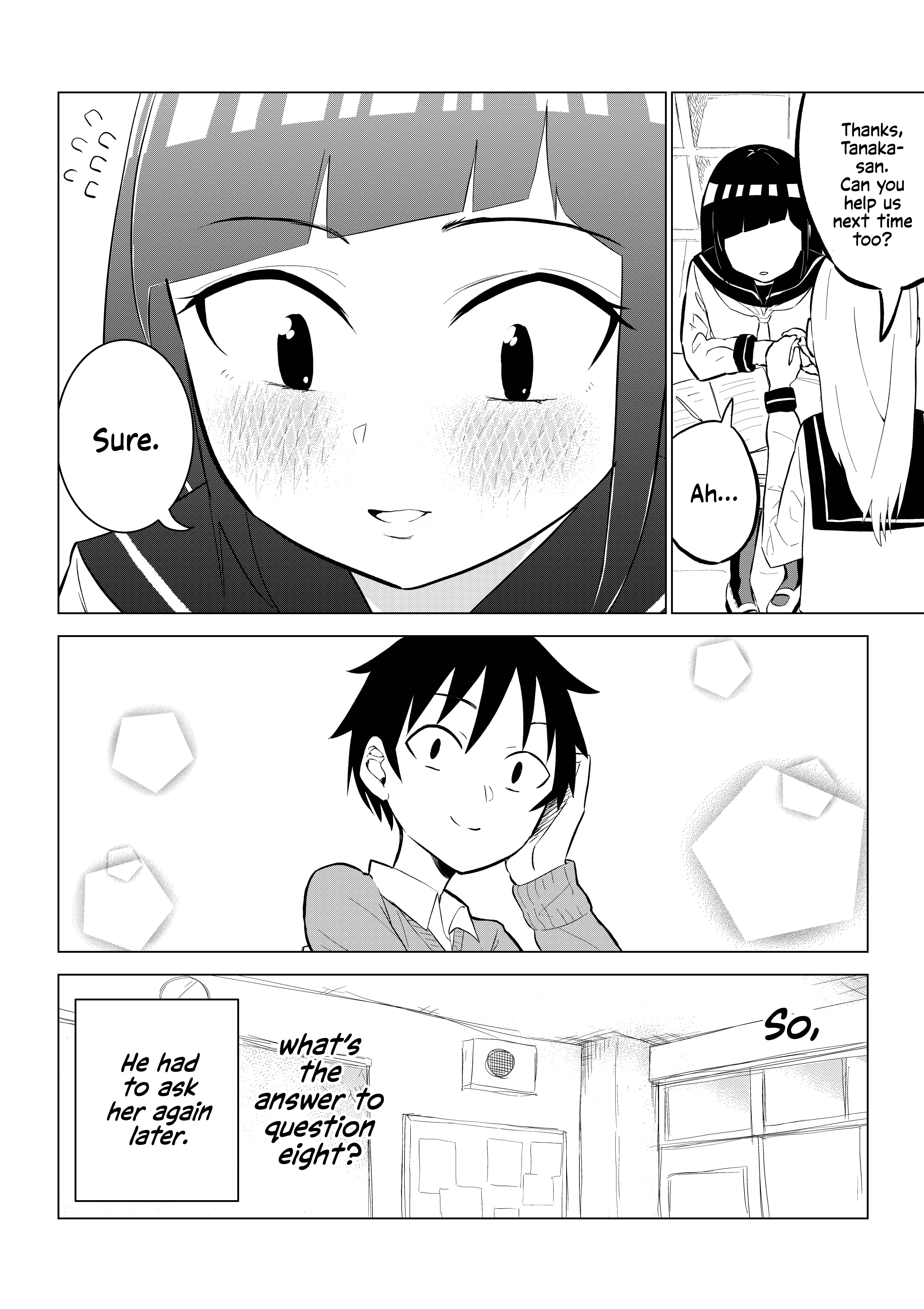 Page 4 Chapter 9 Classmate no Tanaka-san wa Sugoku Kowai (Webcomic)