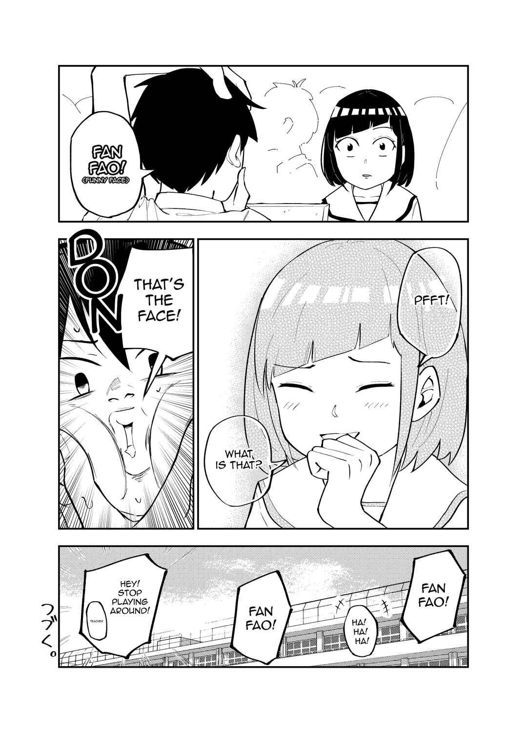 Page 4 Chapter 17 Classmate no Tanaka-san wa Sugoku Kowai (Webcomic)