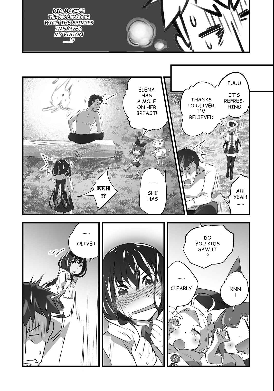 Page 14 Chapter 5 Isekai Hoikuen wo Hirakimashita ~Fusei Skill de Saikyou Loli Seirei-tachi wa Deredere desu~