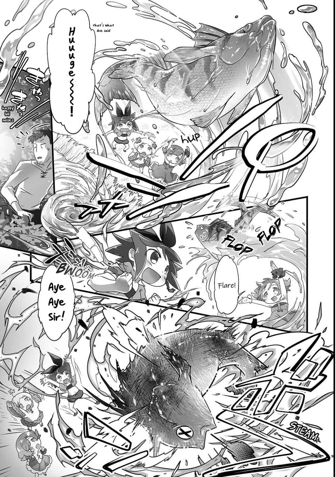 Page 4 Chapter 7.5 Isekai Hoikuen wo Hirakimashita ~Fusei Skill de Saikyou Loli Seirei-tachi wa Deredere desu~