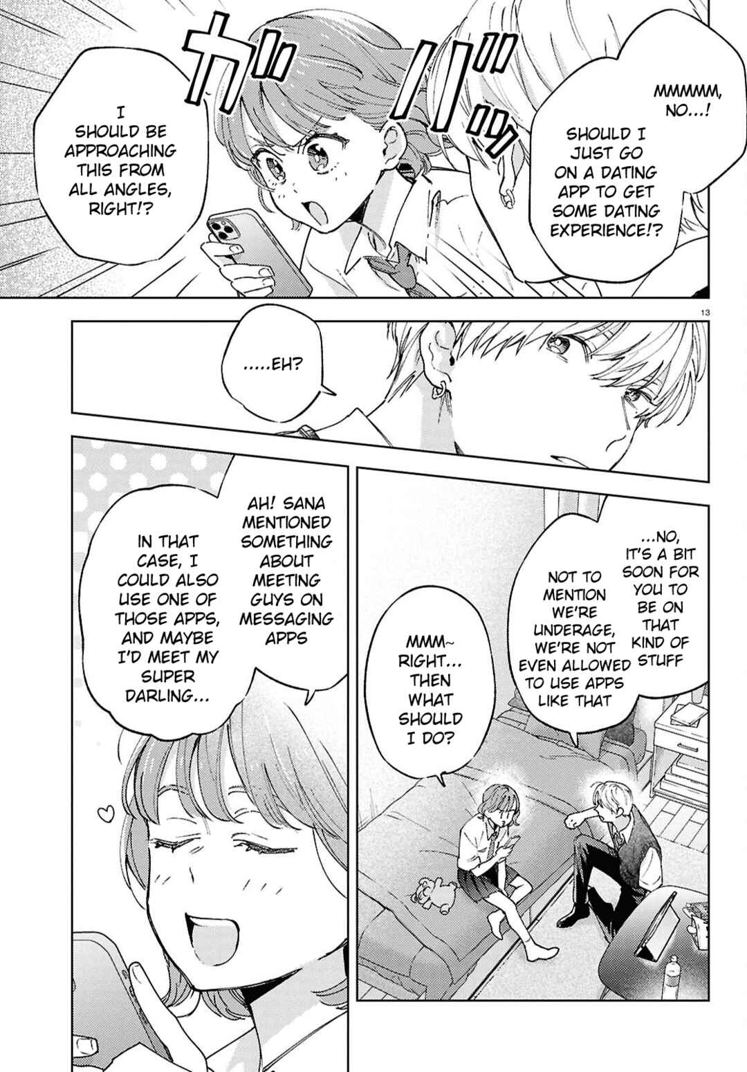 Page 13 Chapter 1 Ese Supadari ni wa Kussanai!