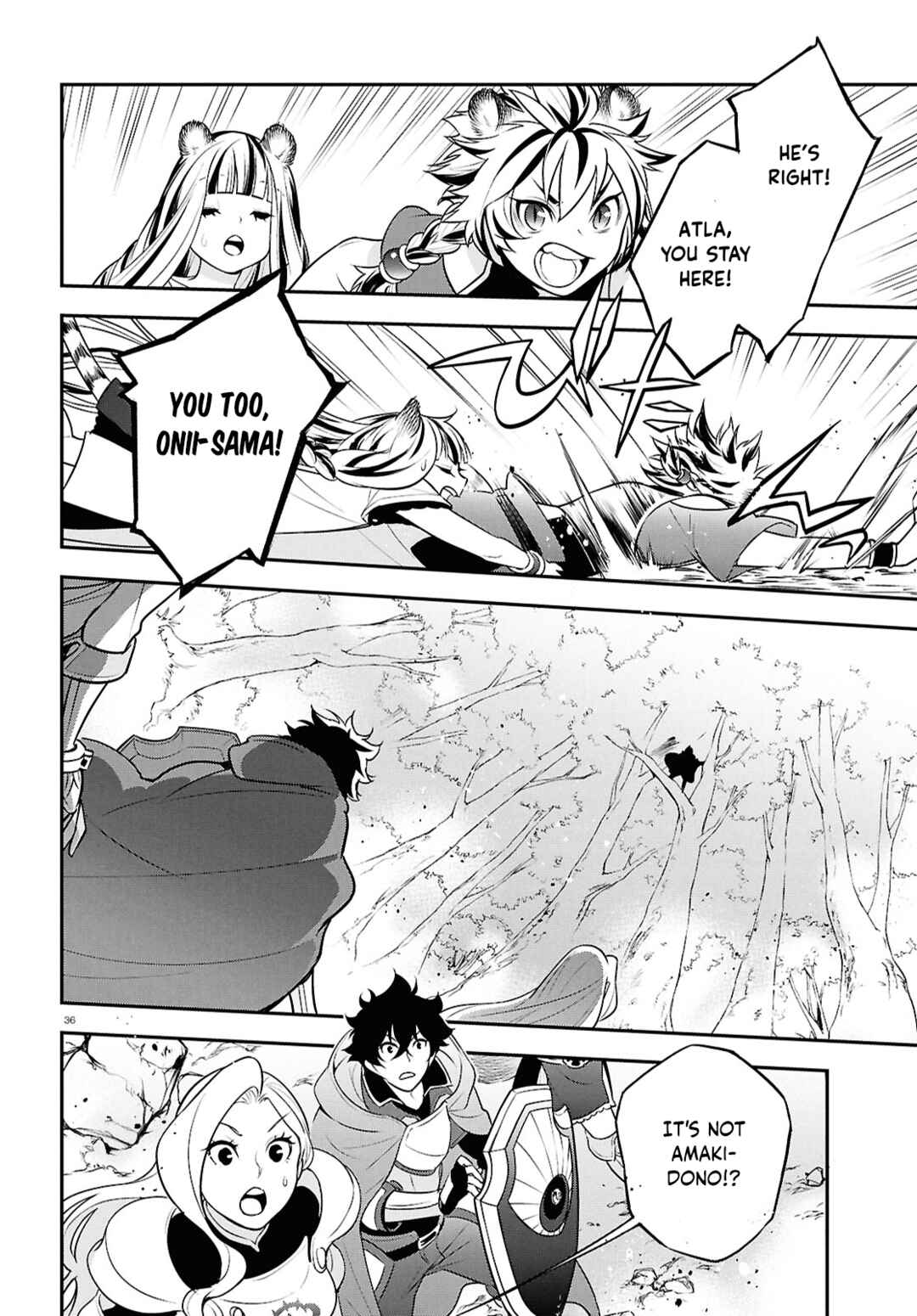 Page 36 Chapter 111 Tate no Yuusha no Nariagari
