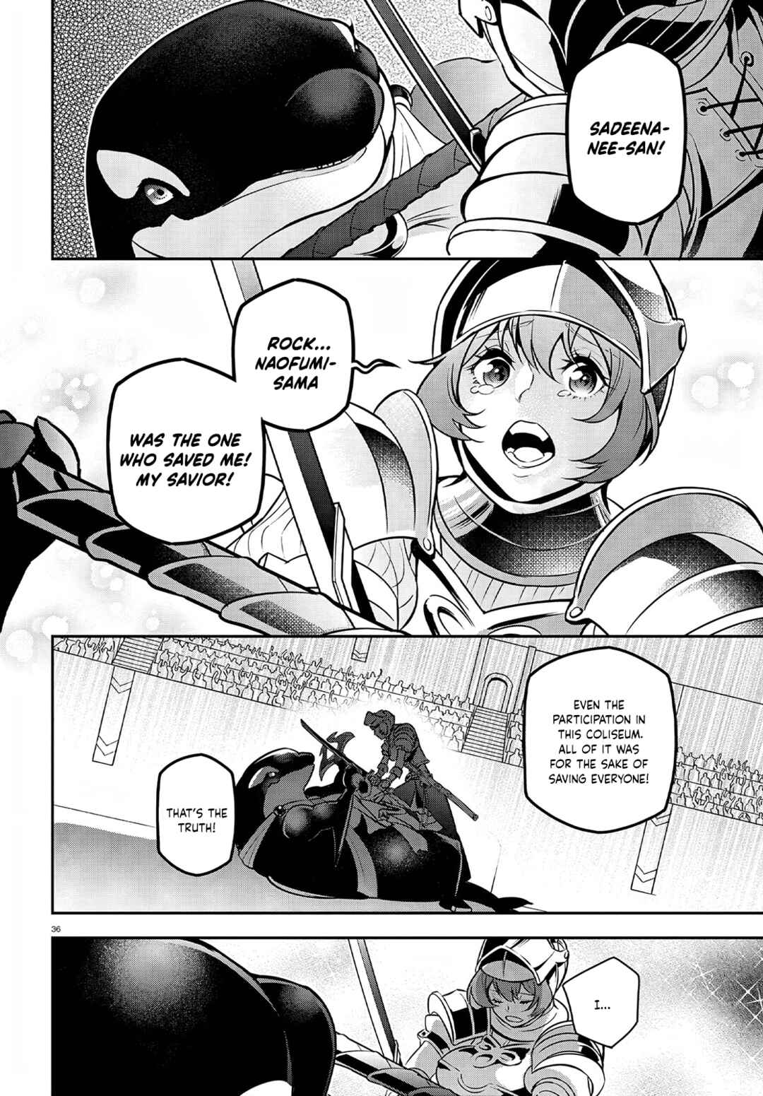 Page 37 Chapter 98 Tate no Yuusha no Nariagari