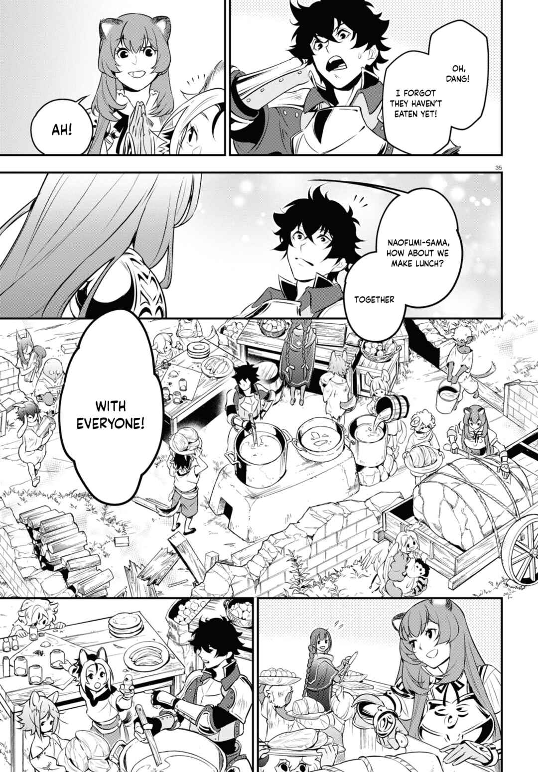 Page 36 Chapter 90 Tate no Yuusha no Nariagari