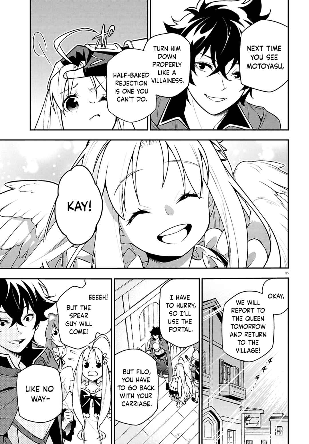 Page 35 Chapter 107 Tate no Yuusha no Nariagari