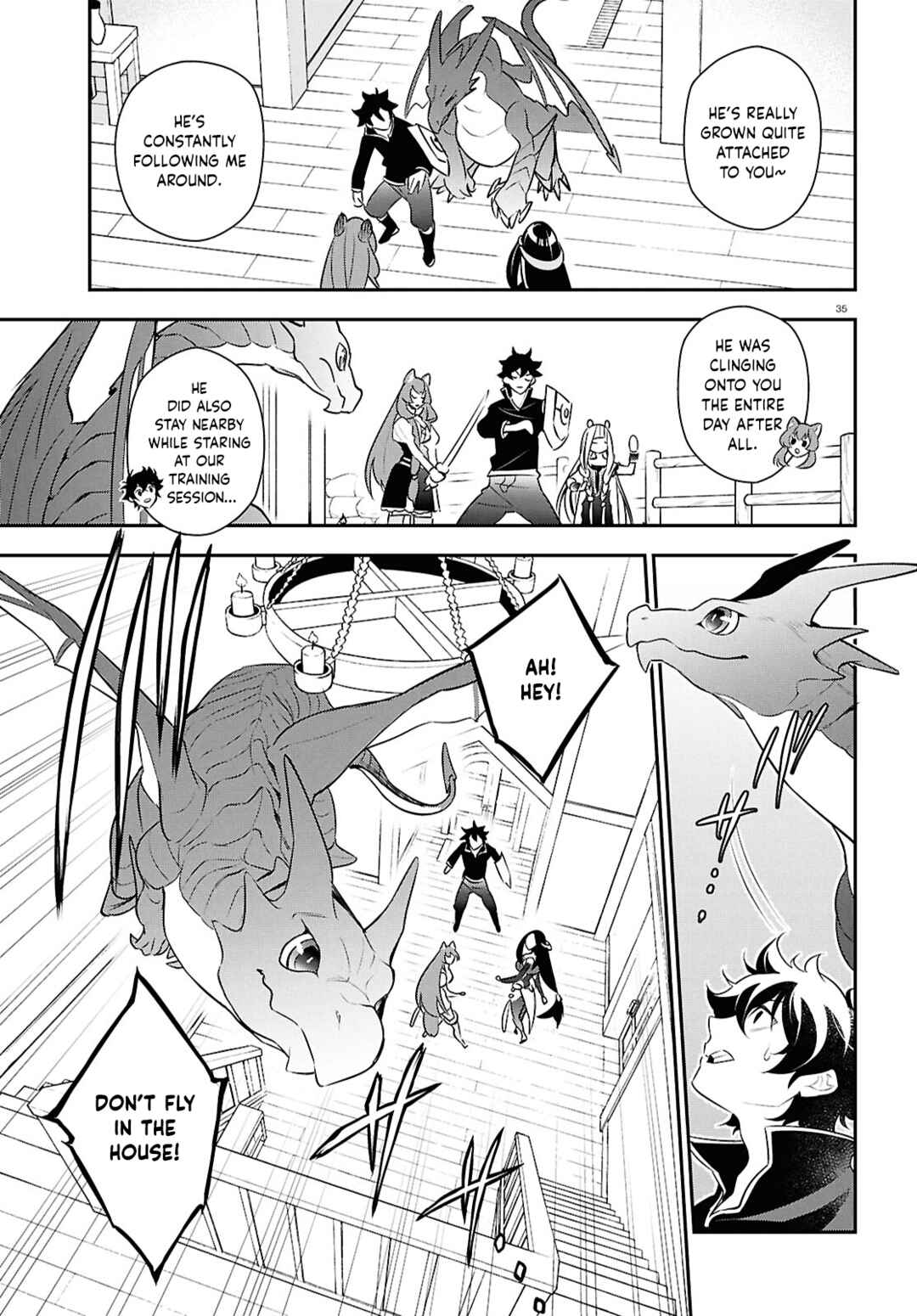 Page 35 Chapter 120 Tate no Yuusha no Nariagari