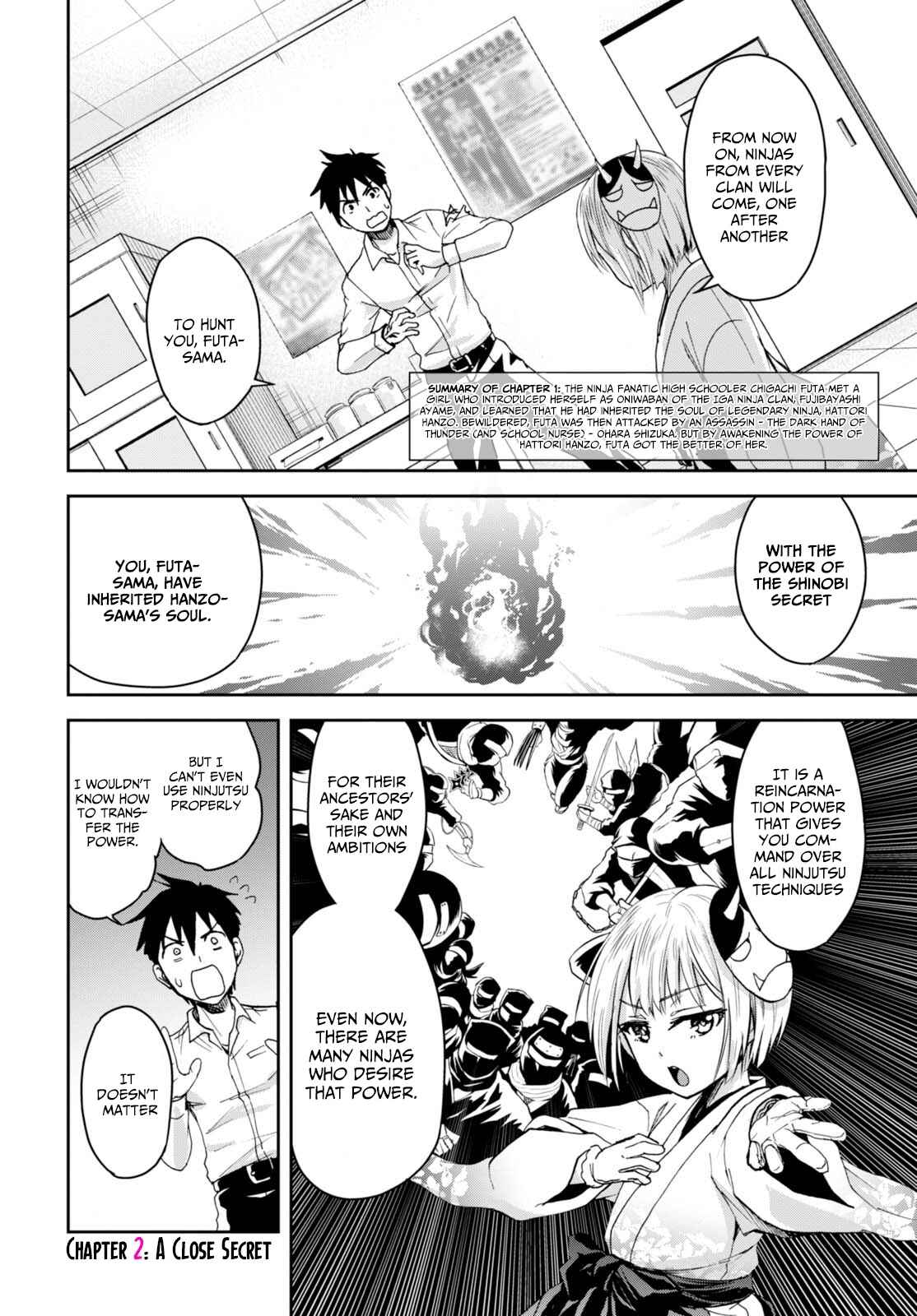 Page 2 Chapter 2 Ninja Tensei Shinobi Kill