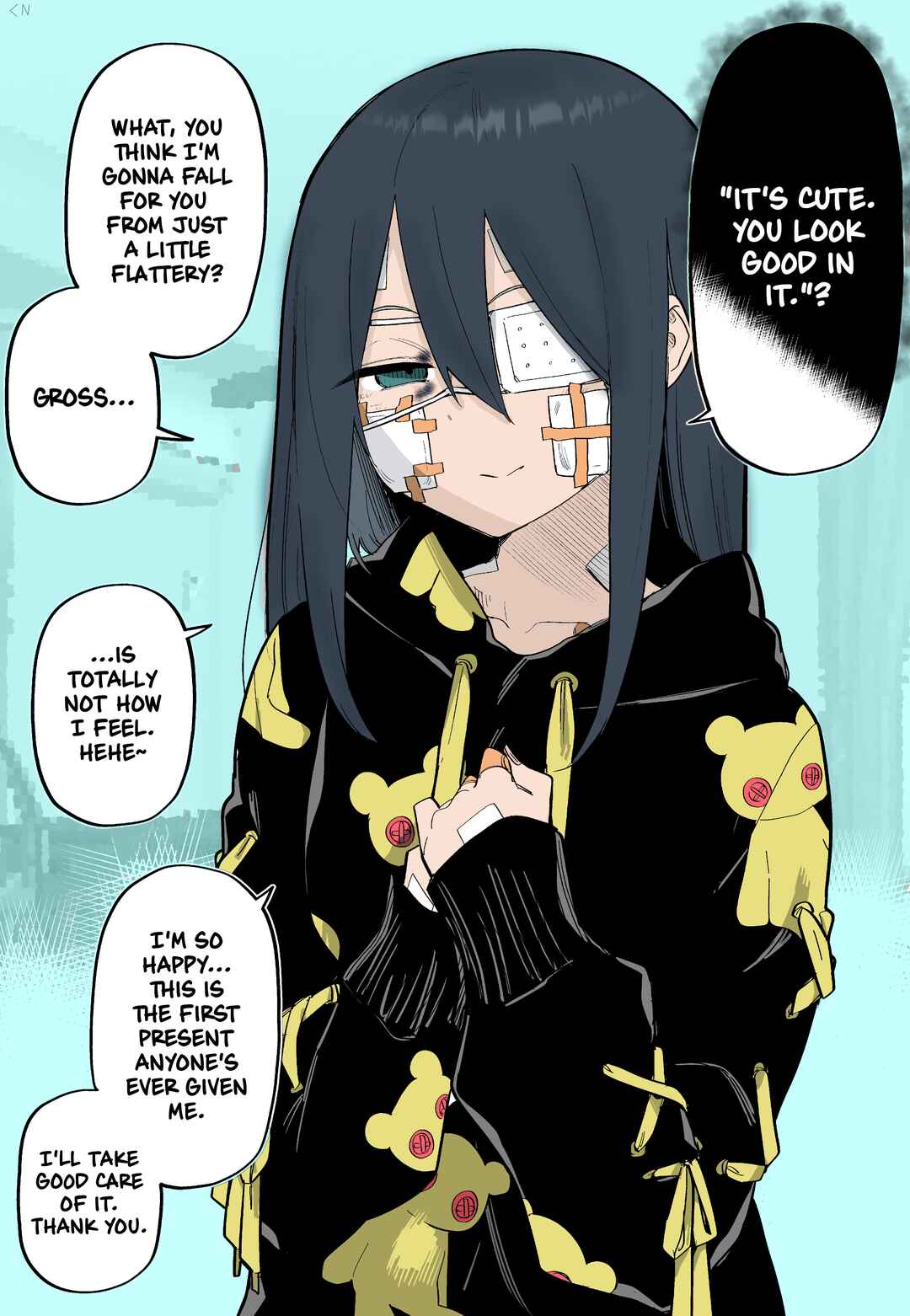 Page 1 Chapter 25 Azadarake no Classmate ga Shinpai de (Fan Colored)