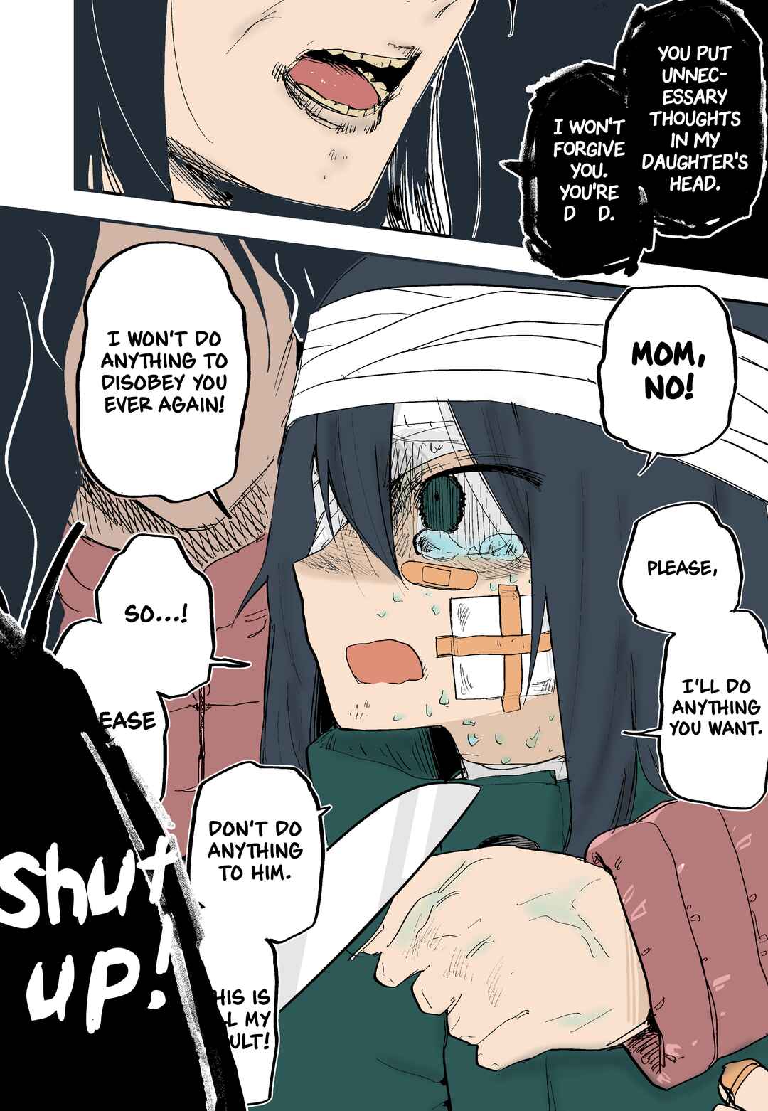 Page 2 Chapter 34 Azadarake no Classmate ga Shinpai de (Fan Colored)