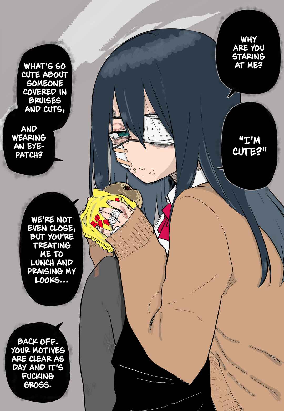 Page 1 Chapter 4 Azadarake no Classmate ga Shinpai de (Fan Colored)