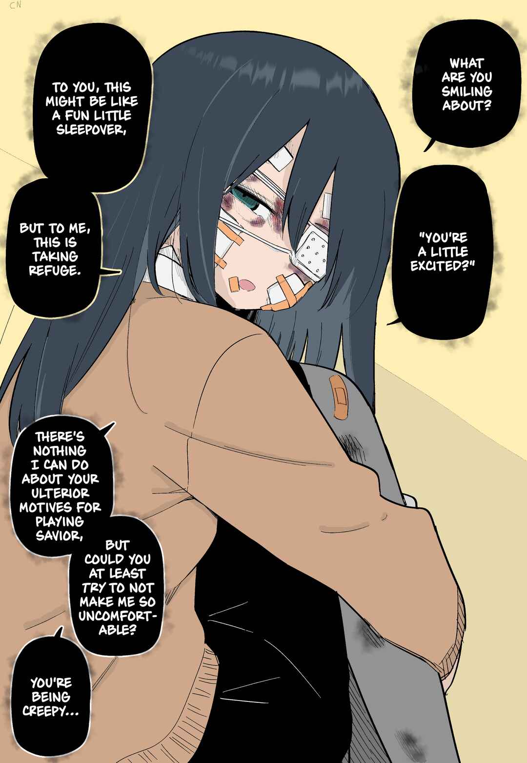 Page 1 Chapter 13 Azadarake no Classmate ga Shinpai de (Fan Colored)