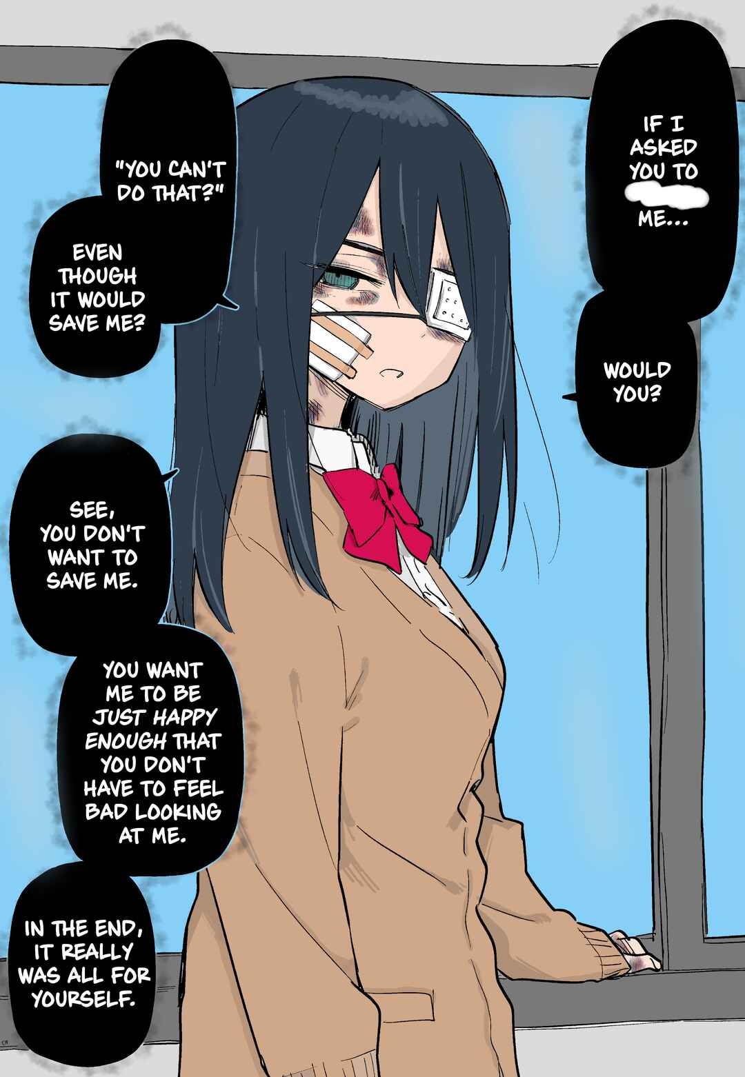 Page 1 Chapter 7 Azadarake no Classmate ga Shinpai de (Fan Colored)