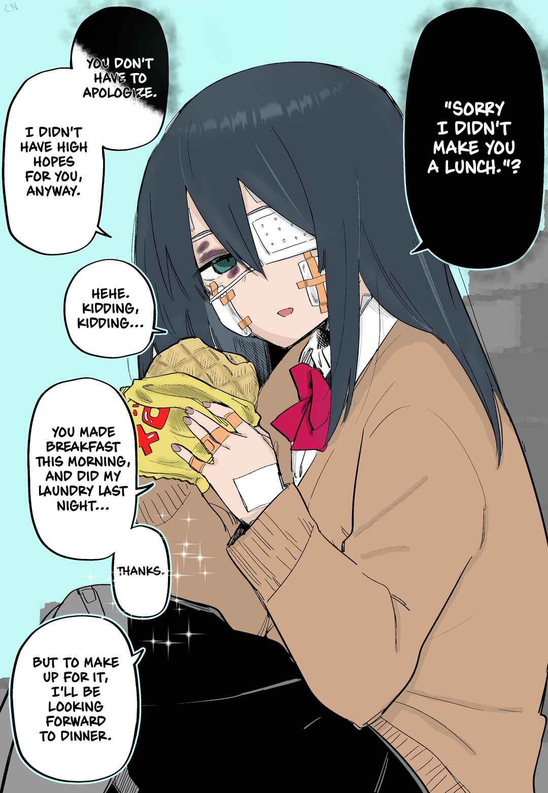 Page 1 Chapter 23 Azadarake no Classmate ga Shinpai de (Fan Colored)