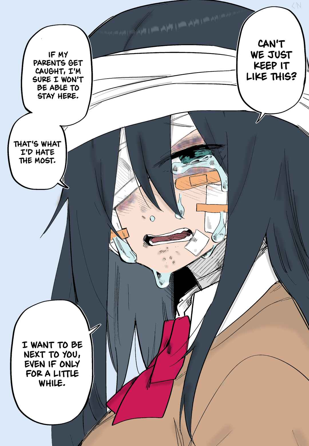 Page 3 Chapter 27 Azadarake no Classmate ga Shinpai de (Fan Colored)