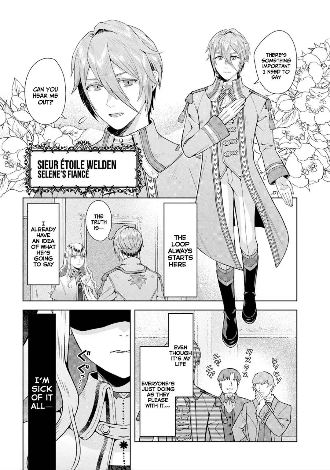 Page 6 Chapter 1.1 Loop kara Nukedasenai Akuyaku Reijou wa, Akiramete Suki Katte Ikiru Koto ni Kimemashita
