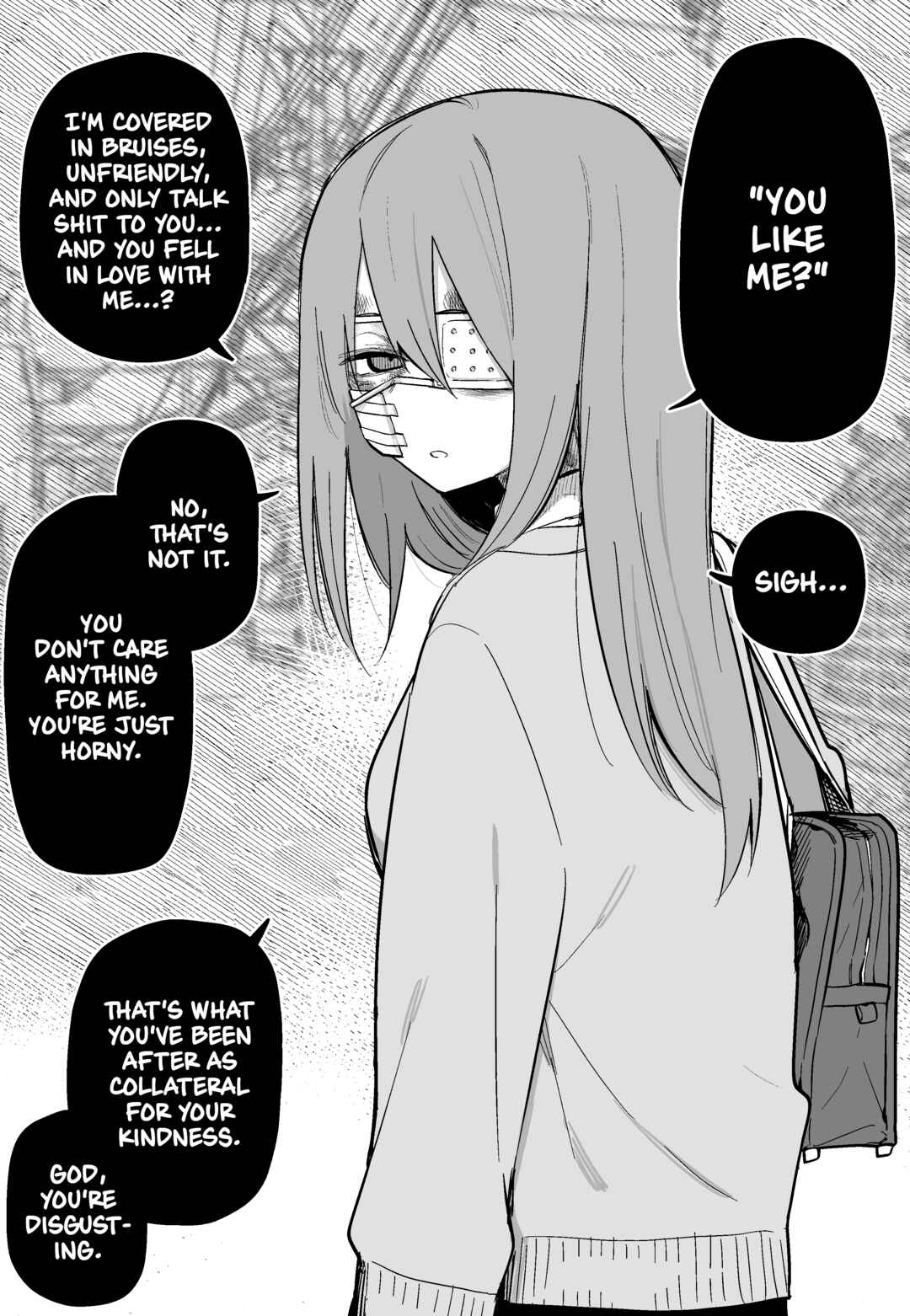 Page 1 Chapter 9 Azadarake no Classmate ga Shinpai de