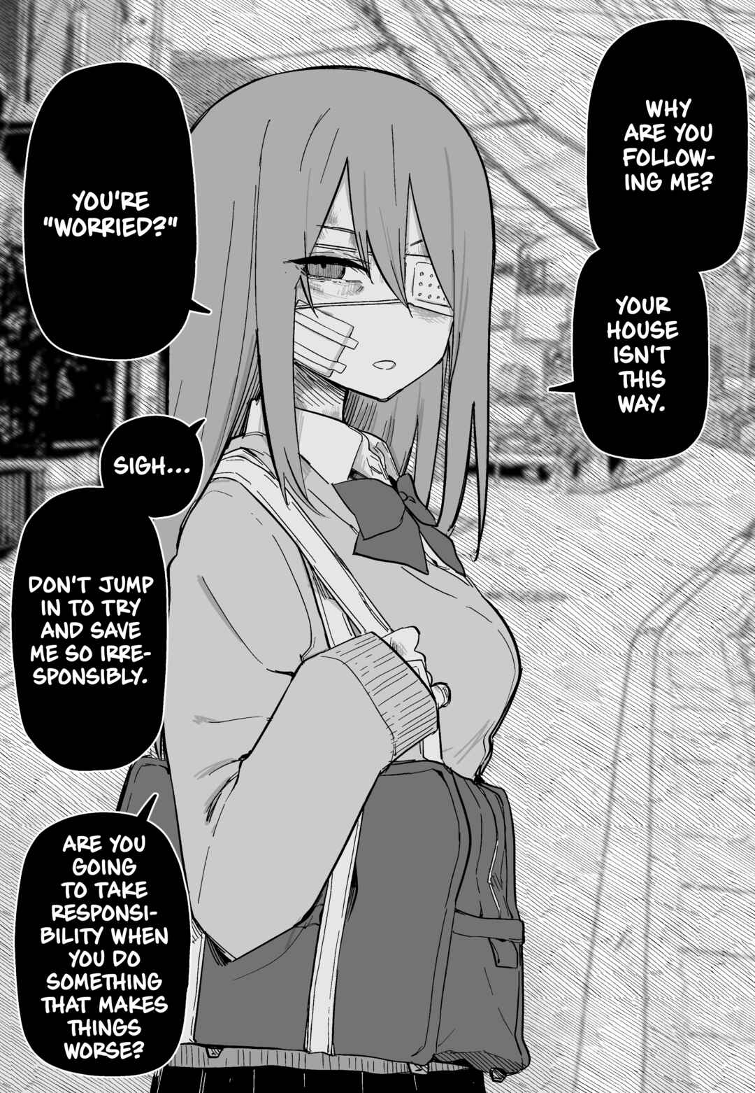 Page 1 Chapter 2 Azadarake no Classmate ga Shinpai de
