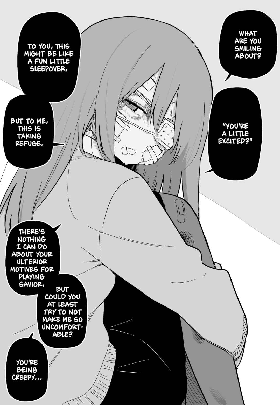 Page 1 Chapter 13 Azadarake no Classmate ga Shinpai de