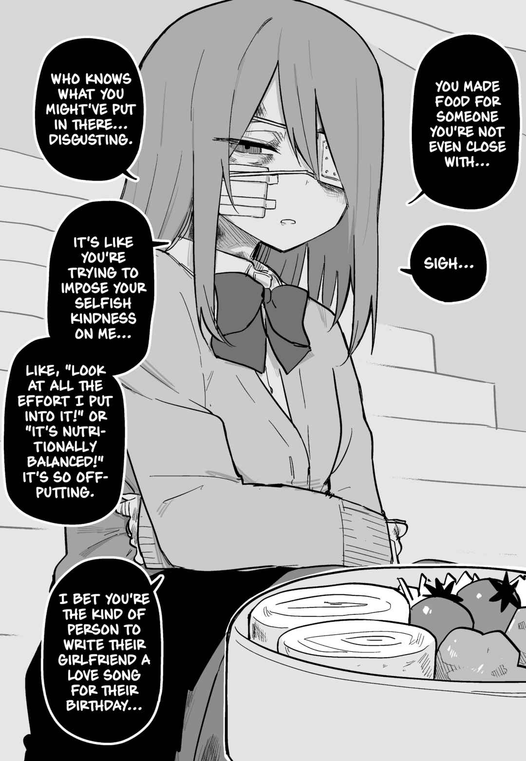Page 1 Chapter 5 Azadarake no Classmate ga Shinpai de