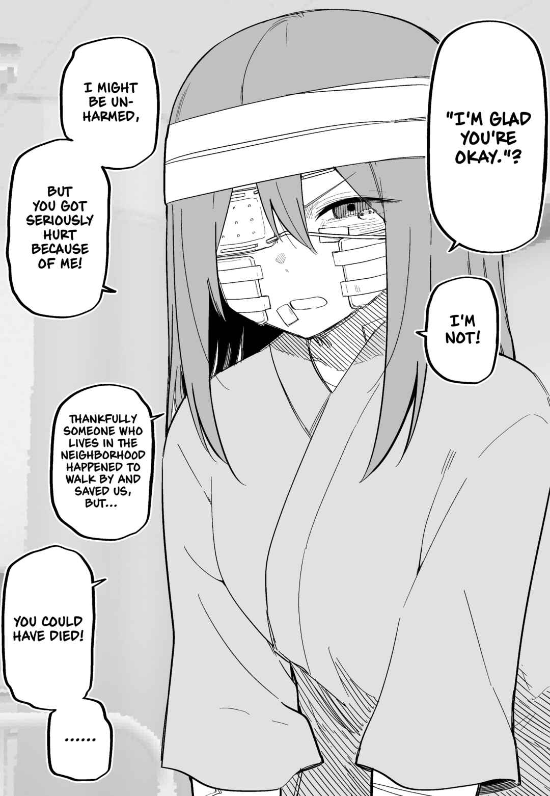 Page 1 Chapter 35 Azadarake no Classmate ga Shinpai de