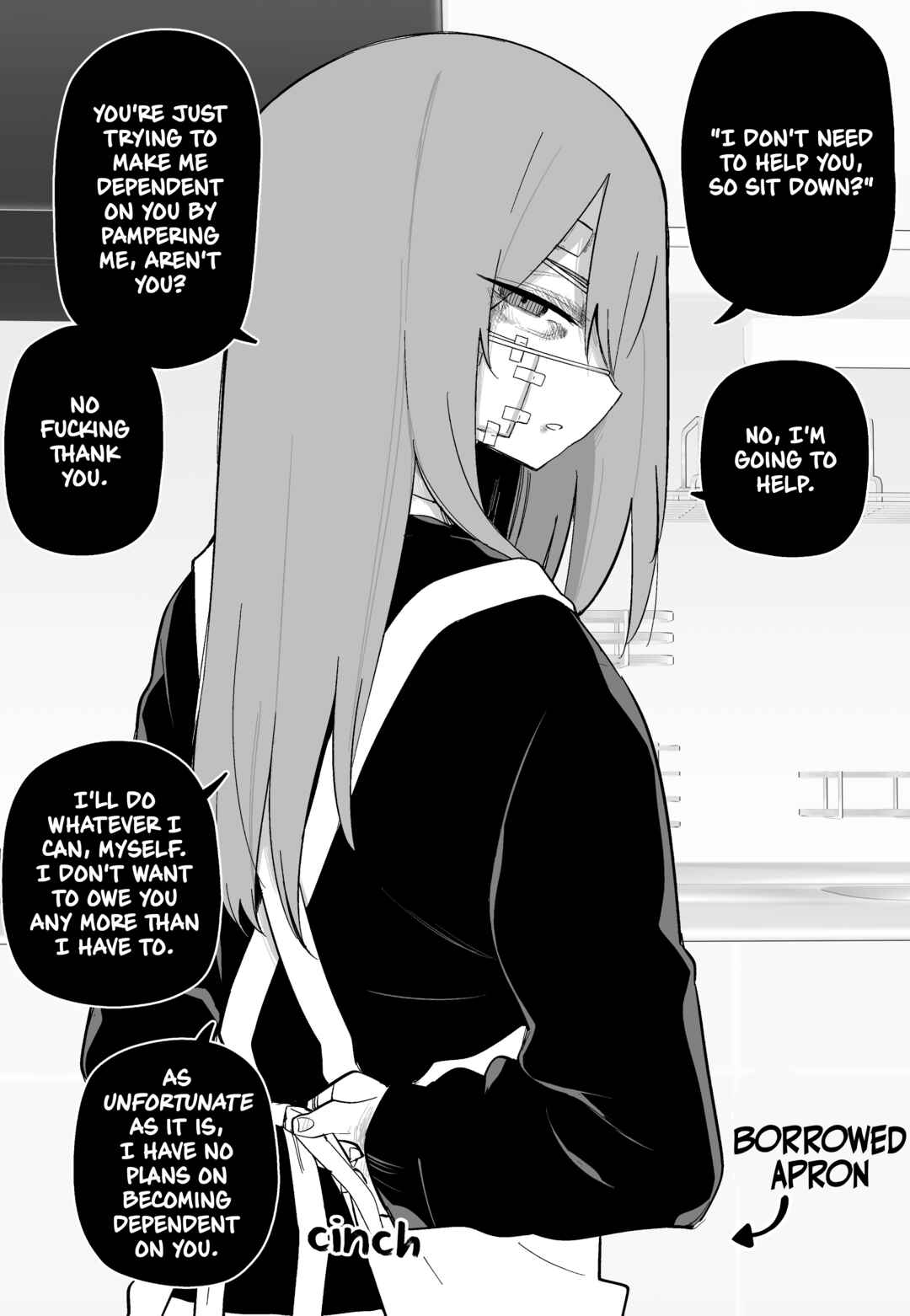 Page 1 Chapter 15 Azadarake no Classmate ga Shinpai de