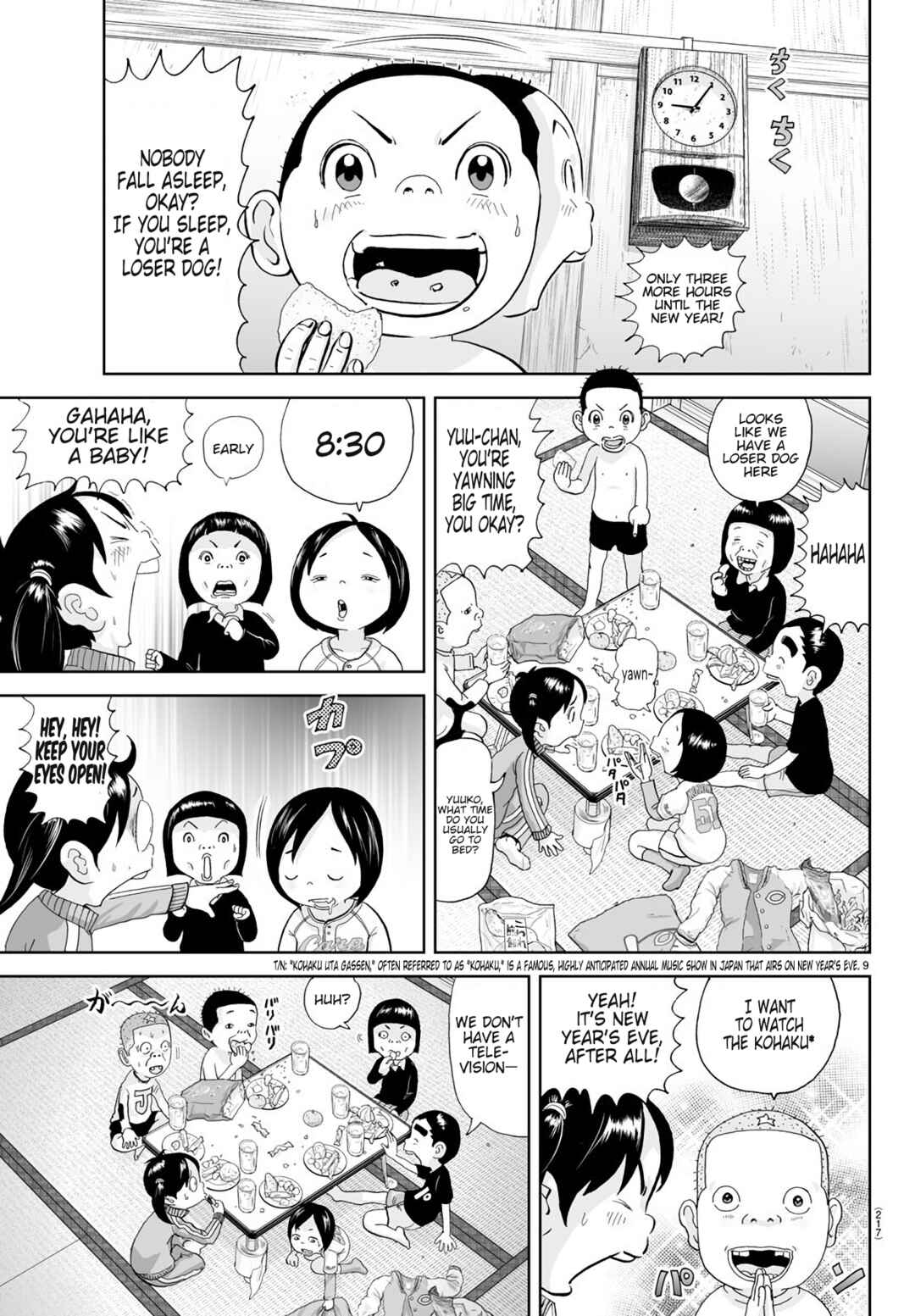 Page 9 Chapter 278 Appare! Urayasu Tekkin Kazoku
