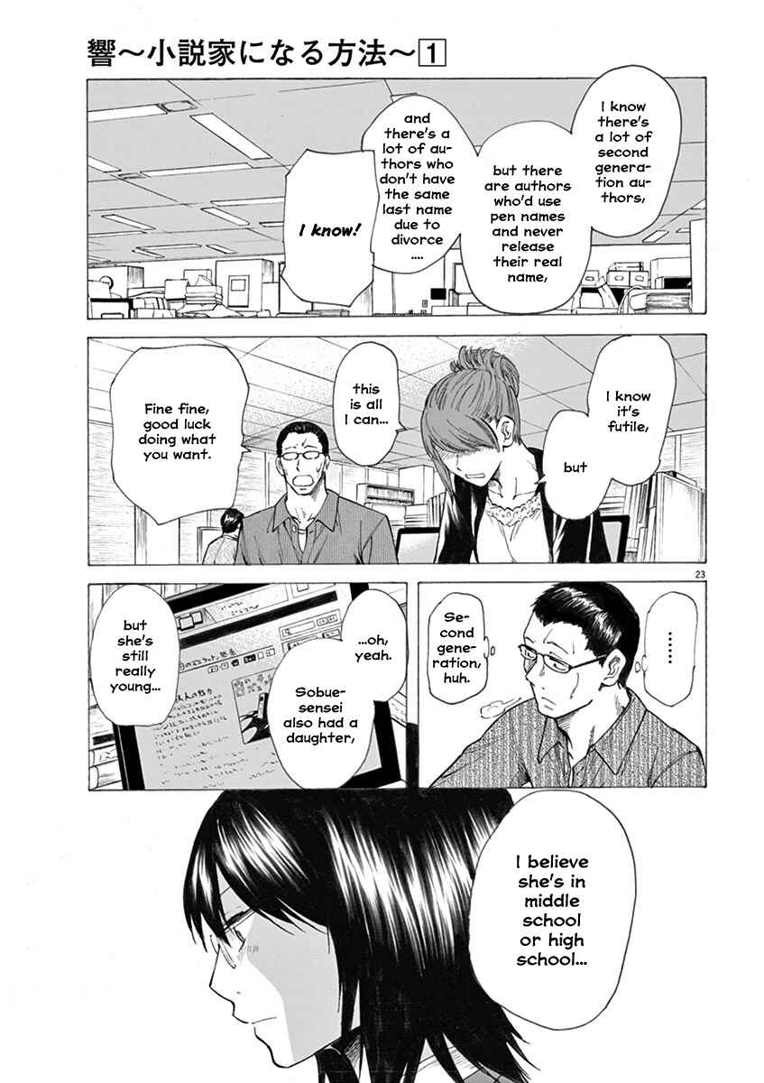 Page 23 Chapter 6 Hibiki - Shousetsuka ni Naru Houhou