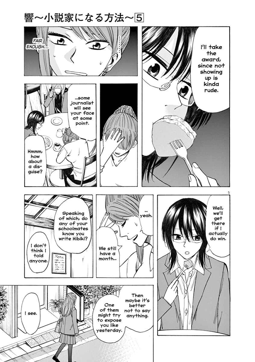 Page 5 Chapter 37 Hibiki - Shousetsuka ni Naru Houhou