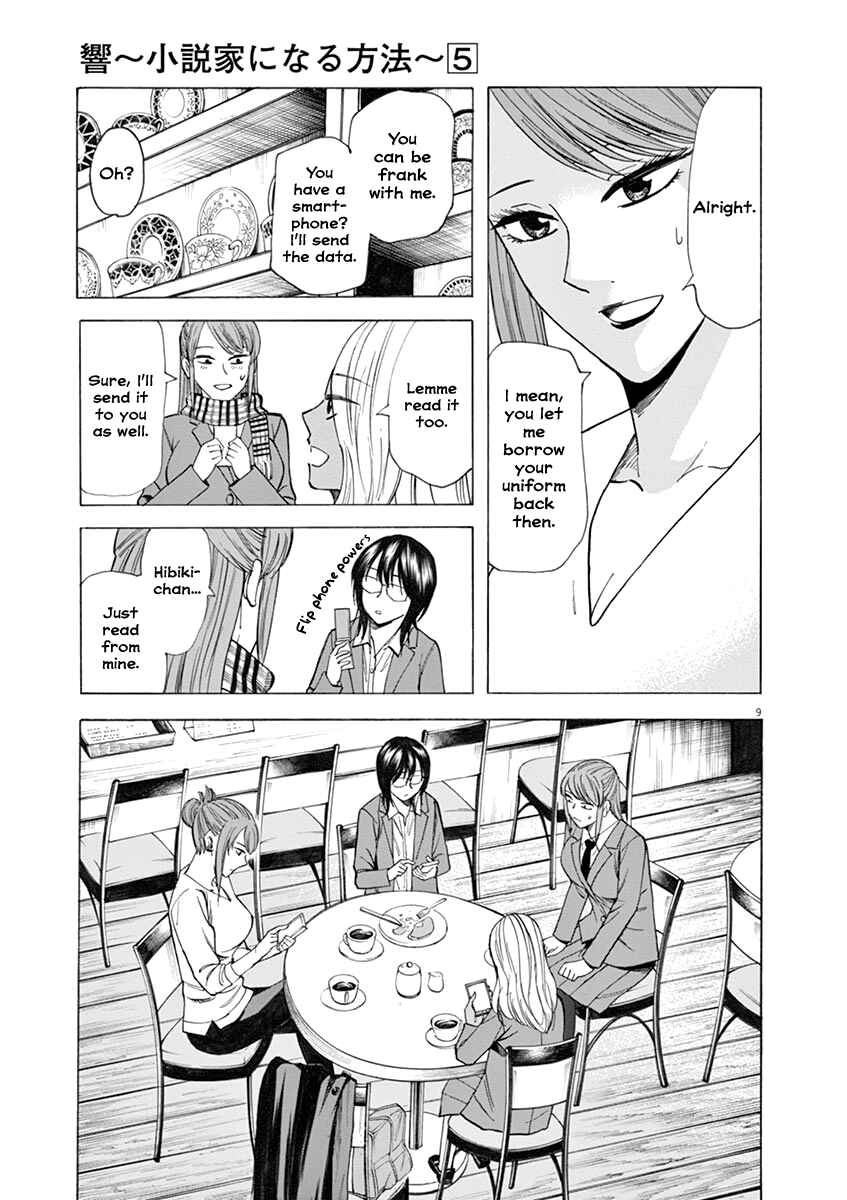 Page 9 Chapter 37 Hibiki - Shousetsuka ni Naru Houhou