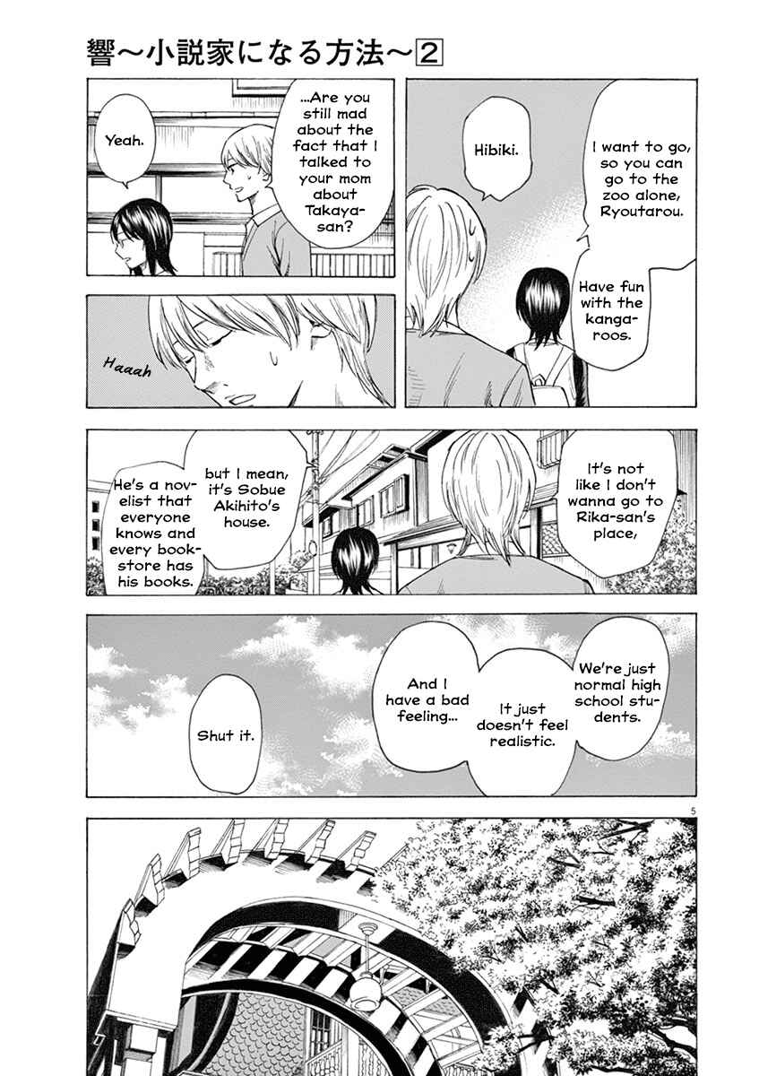 Page 5 Chapter 13 Hibiki - Shousetsuka ni Naru Houhou