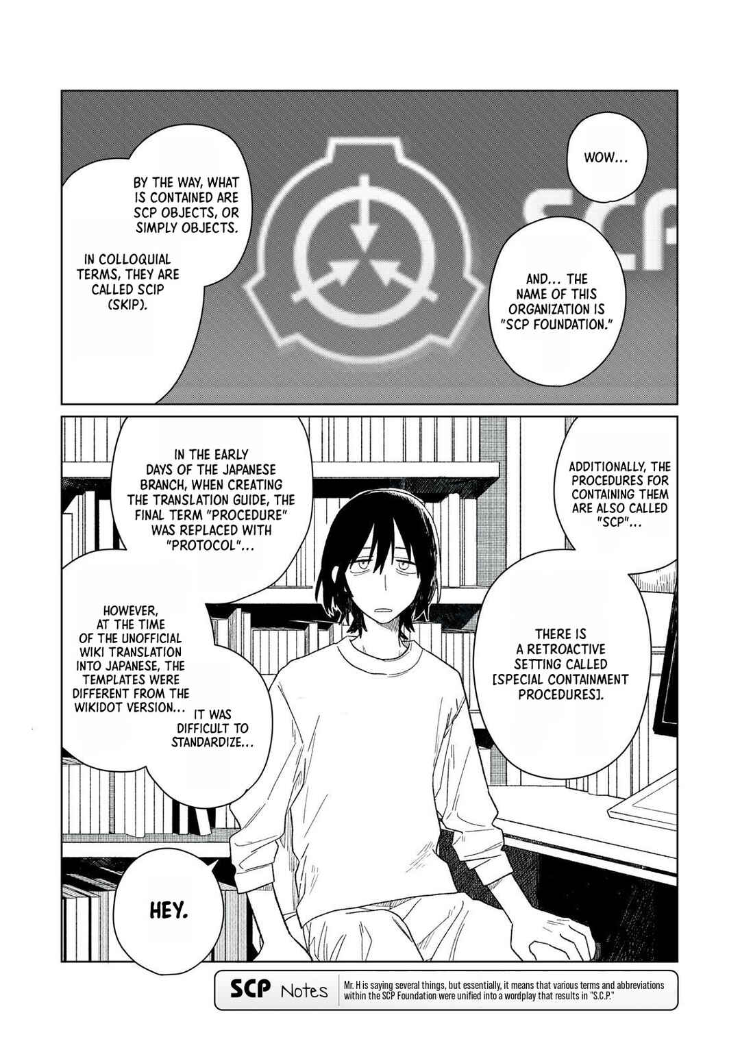 Page 10 Chapter 2 SCP tte Nan desu ka?